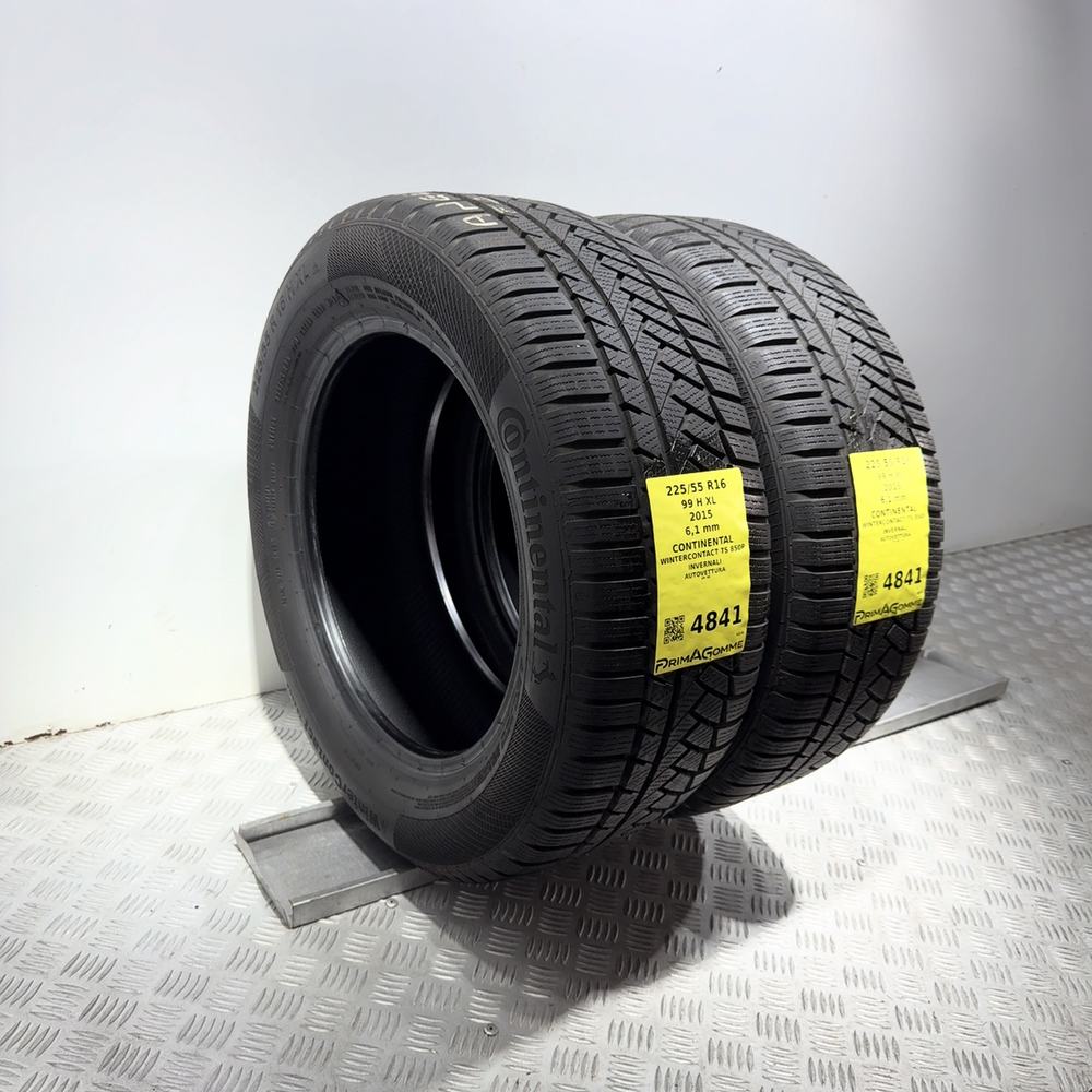 Gomme usate CONTINENTAL Wintercontact TS 850P 225/55 R16 99H – foto 05 | Prima Gomme CONTINENTAL Wintercontact TS 850P 225/55 R16 99H, dettaglio fotografico 5