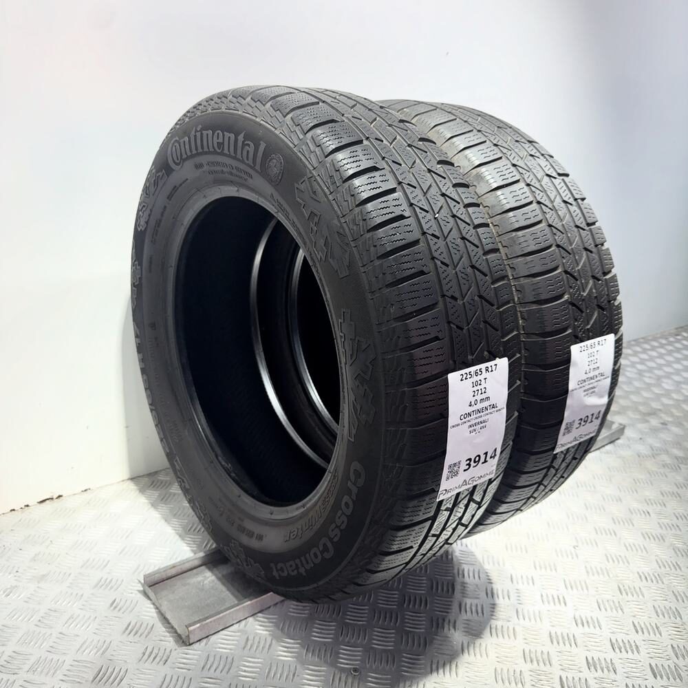 Gomme usate CONTINENTAL Cross Contact Cross Contact Winter 225/65 R17 102T – foto 06 | Prima Gomme CONTINENTAL Cross Contact Cross Contact Winter 225/65 R17 102T, dettaglio fotografico 6