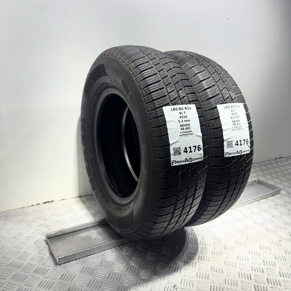 Gomme Usate 185 80 R14 91T Nexen SB-802 74% 4 Stagioni | Gomme Usate | PrimaGomme.it Nexen SB-802 185/80 R14 91T, dettaglio fotografico 6