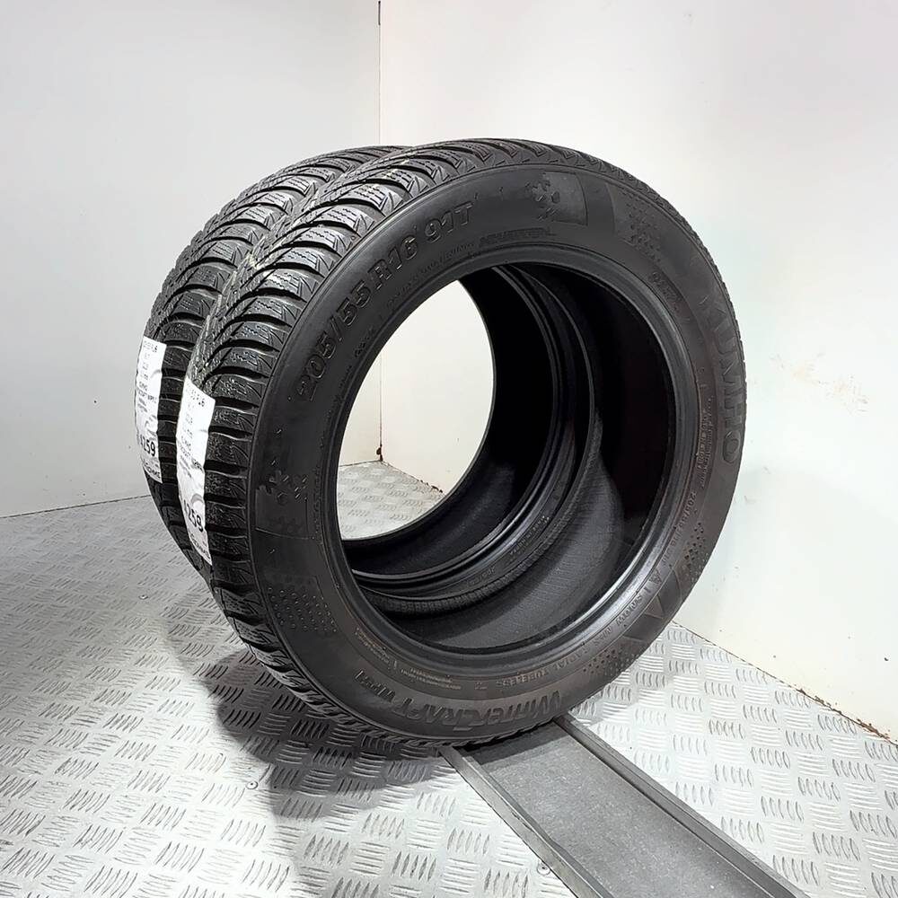 Gomme usate Kumho Wintercraft WP51 205/55 R16 91T – foto 06 | Prima Gomme Kumho Wintercraft WP51 205/55 R16 91T, dettaglio fotografico 6