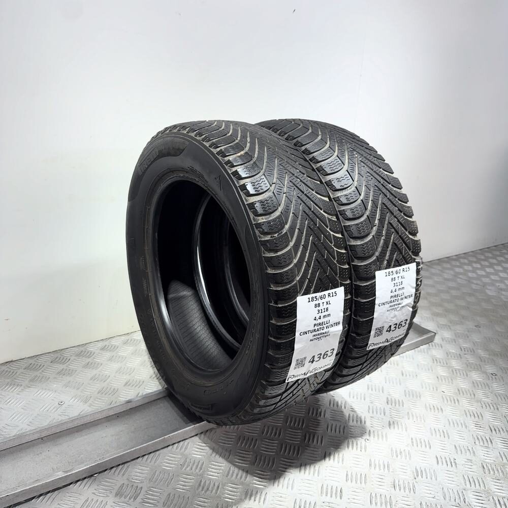 Gomme usate PIRELLI Cinturato Winter 185/60 R15 88T – foto 06 | Prima Gomme PIRELLI Cinturato Winter 185/60 R15 88T, dettaglio fotografico 6