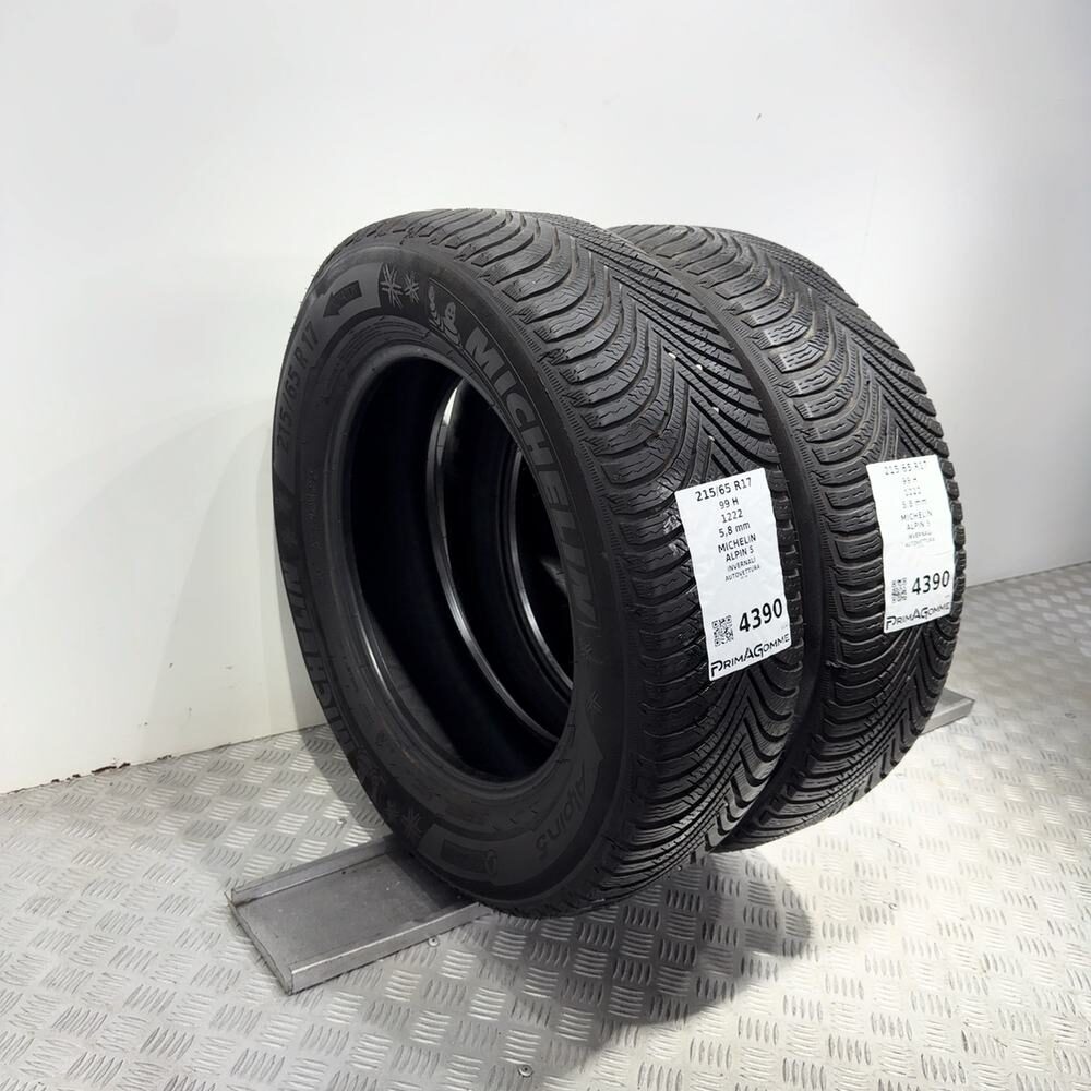 Gomme usate MICHELIN Alpin 5 215/65 R17 99H – foto 06 | Prima Gomme MICHELIN Alpin 5 215/65 R17 99H, dettaglio fotografico 6