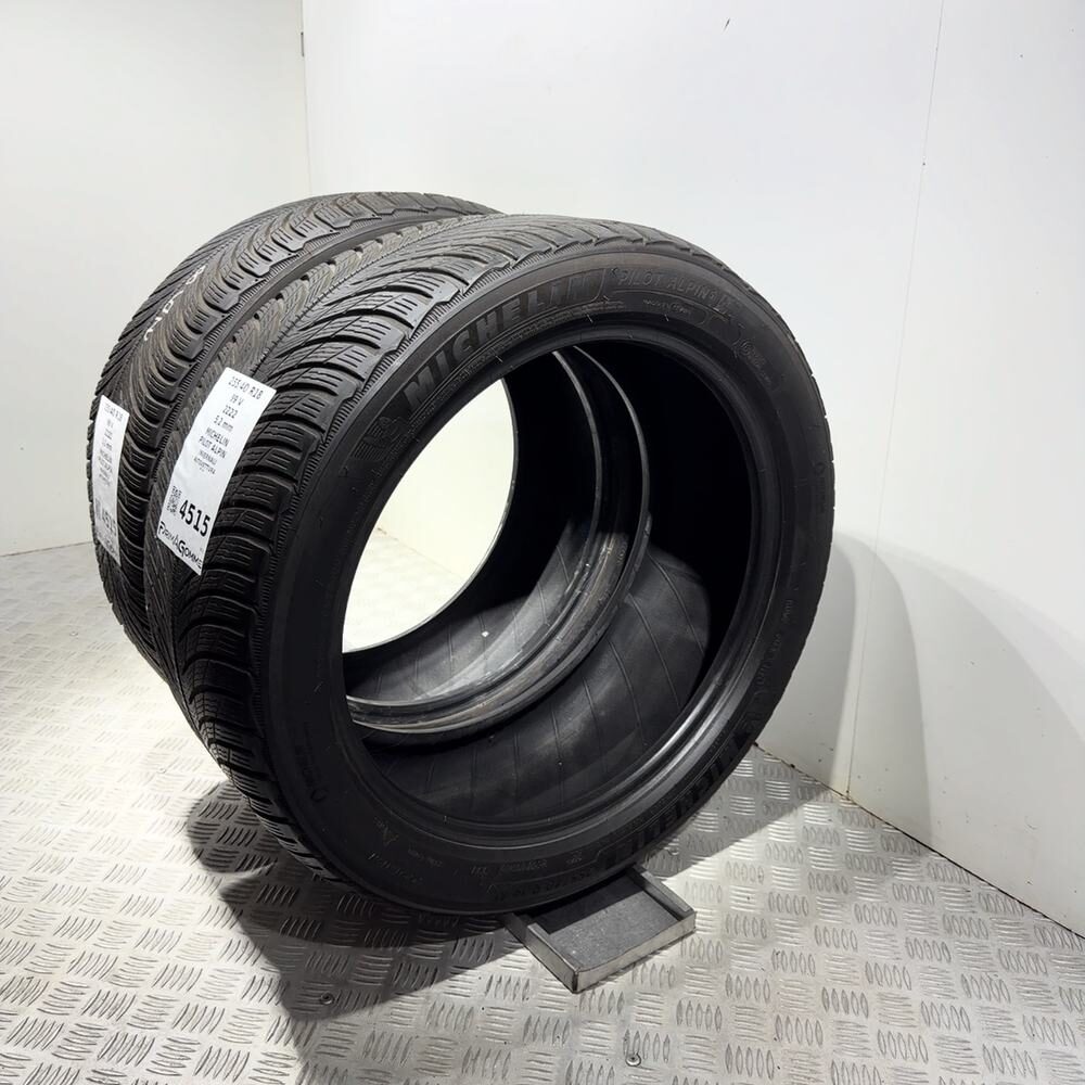 Gomme Usate 255 40 R18 99V Michelin Pilot Alpin 74% Invernali | Gomme Usate | PrimaGomme.it MICHELIN Pilot Alpin 255/40 R18 99V, dettaglio fotografico 6