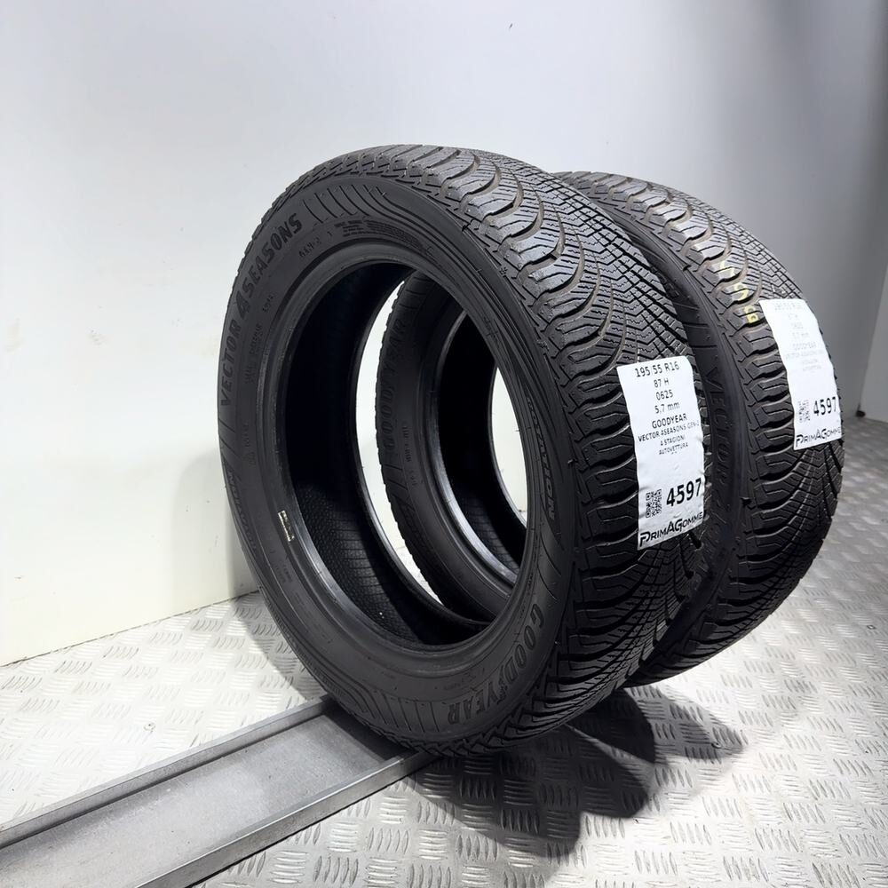 Gomme Usate 195 55 R16 87H Goodyear Vector 4Seasons Gen-2 81% 4 Stagioni | Gomme Usate | PrimaGomme.it GOODYEAR Vector 4Seasons Gen-2 195/55 R16 87H, dettaglio fotografico 6