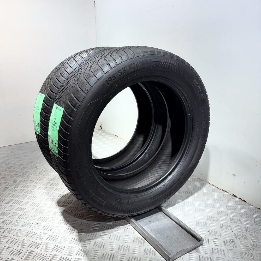 Gomme Usate 195 55 R16 87H Esa+ Tecar Supergrip Pro 81% Invernali | Gomme Usate | PrimaGomme.it ESA+ TECAR Supergrip Pro 195/55 R16 87H, dettaglio fotografico 6