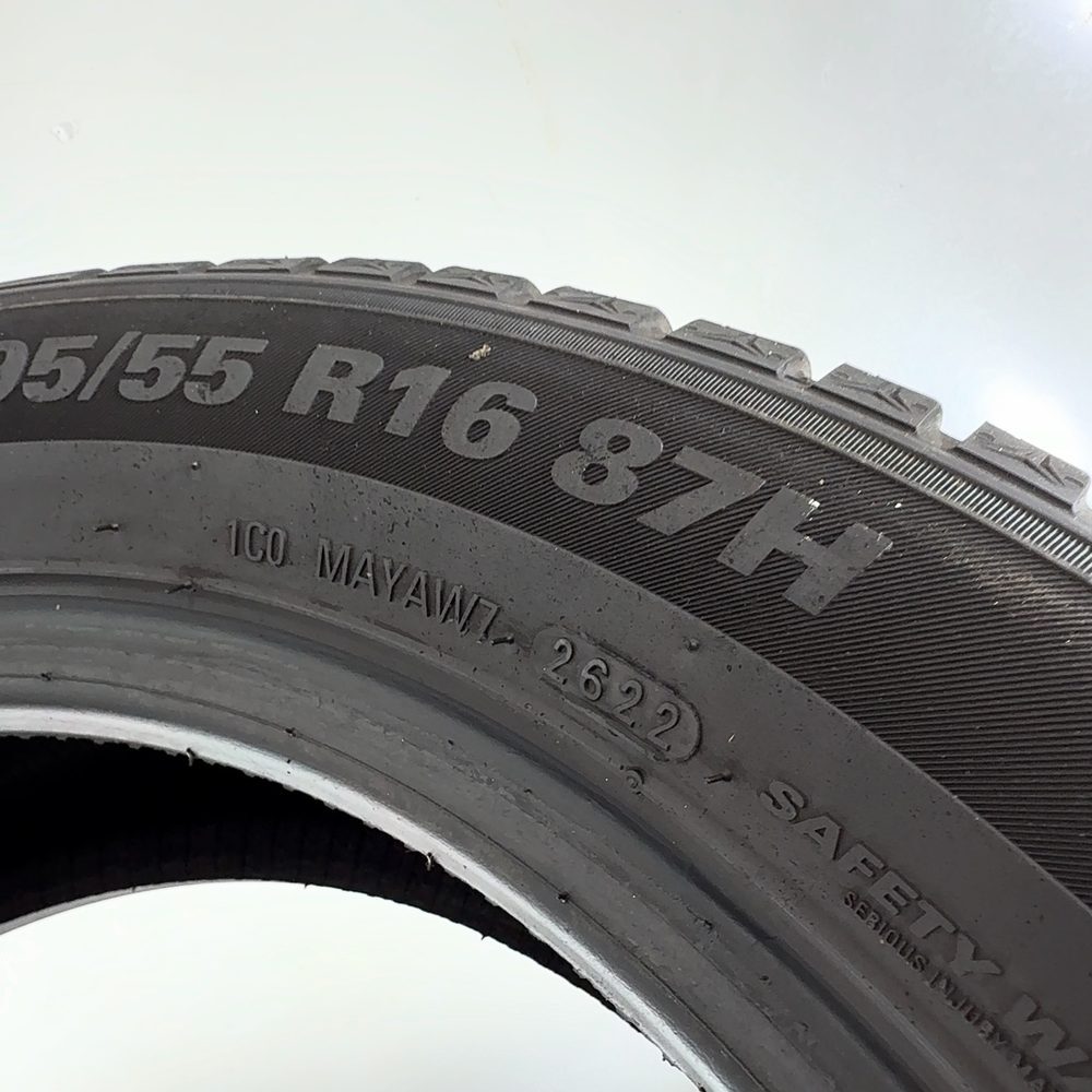 Gomma Usata 195 55 R16 87H Kumho Wintercraft WP52 96% Invernale | Gomme Usate | PrimaGomme.it Kumho Wintercraft WP52 195/55 R16 87H, dettaglio fotografico 6