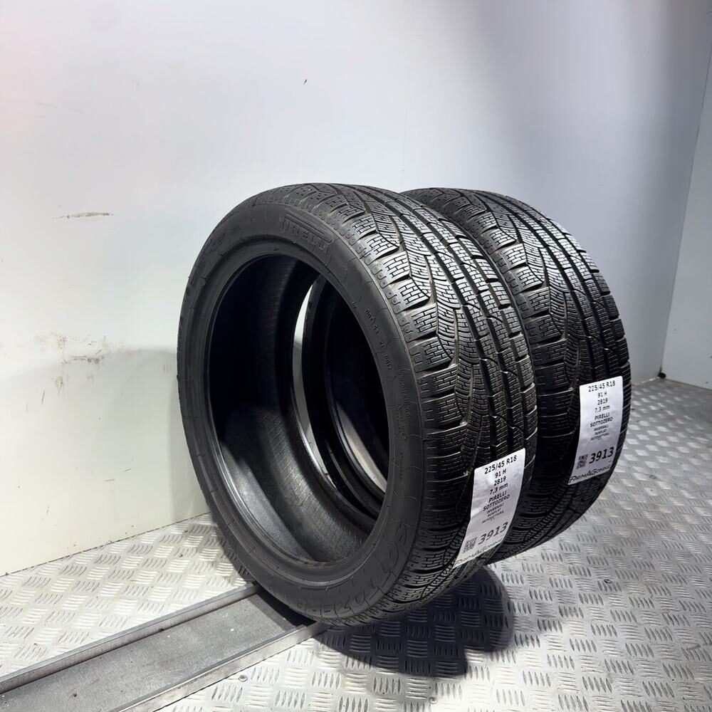 Gomme usate PIRELLI Sottozero 225/45 R18 91H – foto 07 | Prima Gomme PIRELLI Sottozero 225/45 R18 91H, dettaglio fotografico 7