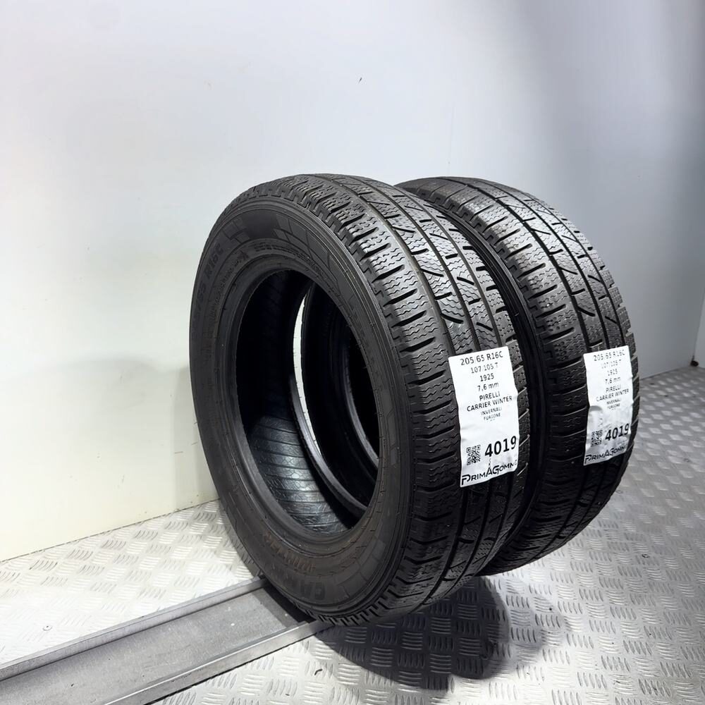 Gomme usate PIRELLI Carrier Winter 205/65 R16C 107/105T – foto 07 | Prima Gomme PIRELLI Carrier Winter 205/65 R16C 107/105T, dettaglio fotografico 7