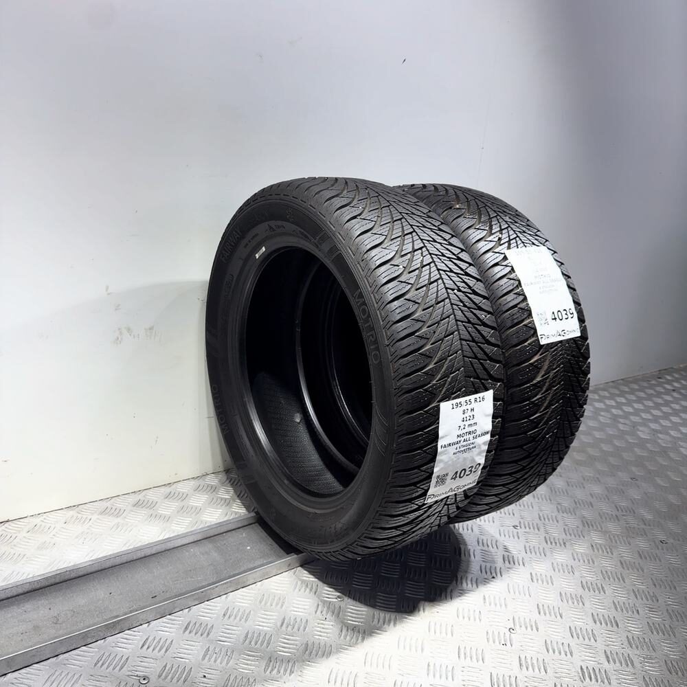 Gomme Usate 195 55 R16 87H Motrio Fairway All Season 98% 4 Stagioni | Gomme Usate | PrimaGomme.it Motrio Fairway All Season 195/55 R16 87H, dettaglio fotografico 7