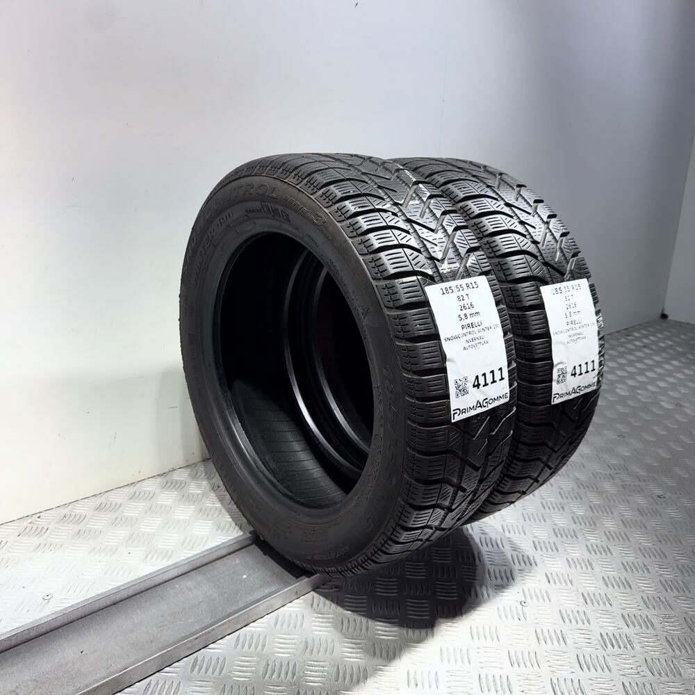 Gomme usate PIRELLI SnowControl Winter 190 185/55 R15 82T – foto 07 | Prima Gomme PIRELLI SnowControl Winter 190 185/55 R15 82T, dettaglio fotografico 7