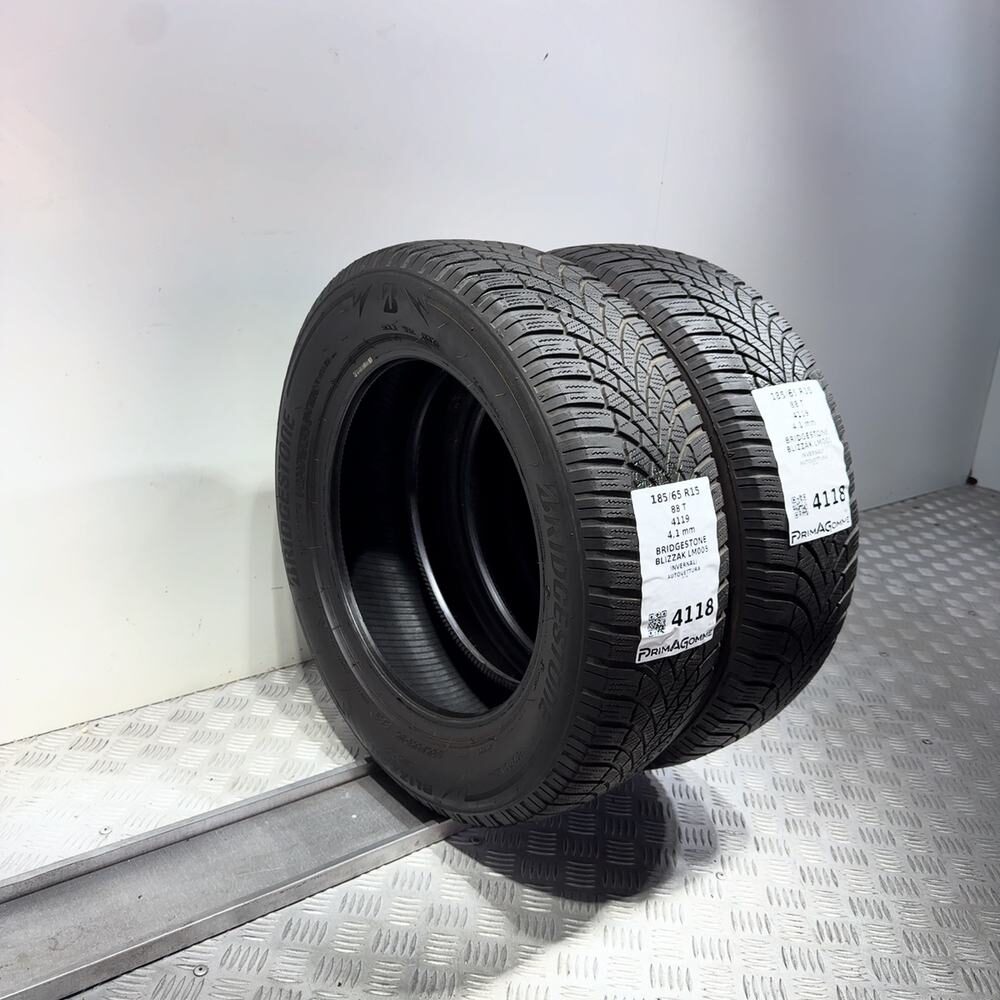 Gomme usate BRIDGESTONE Blizzak LM005 185/65 R15 88T – foto 07 | Prima Gomme BRIDGESTONE Blizzak LM005 185/65 R15 88T, dettaglio fotografico 7