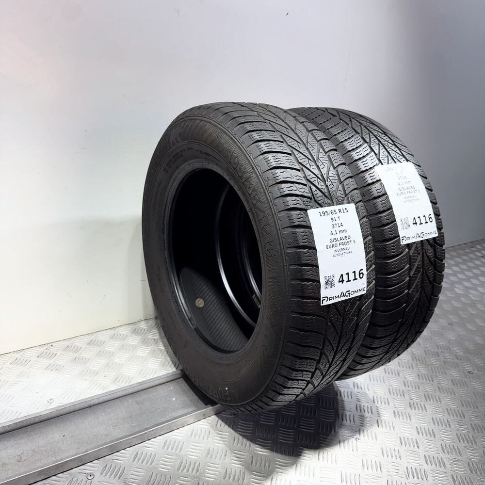 Gomme usate Gislaved Euro Frost 5 195/65 R15 91T – foto 07 | Prima Gomme Gislaved Euro Frost 5 195/65 R15 91T, dettaglio fotografico 7