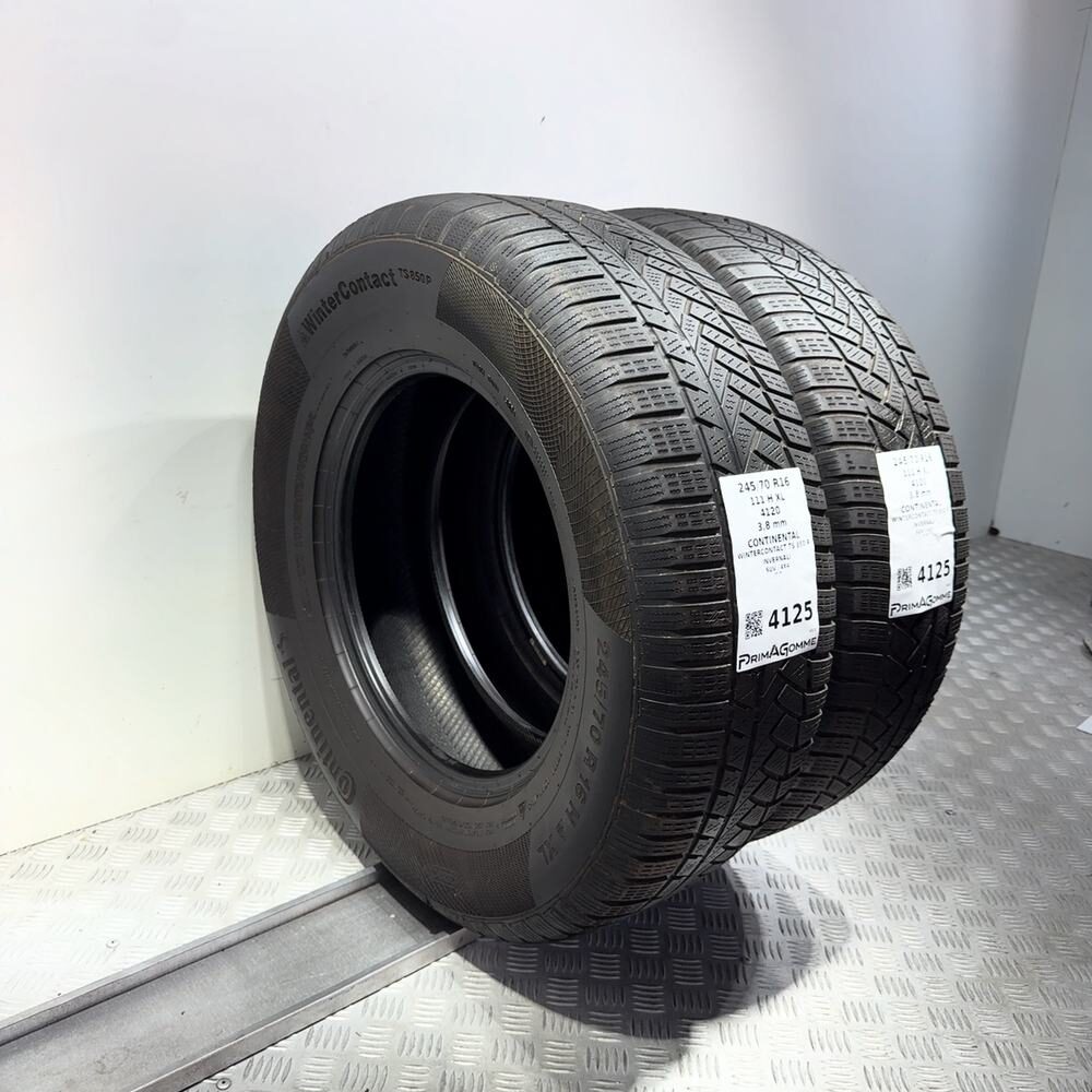 Gomme usate CONTINENTAL Wintercontact TS 850 P 245/70 R16 111H – foto 07 | Prima Gomme CONTINENTAL Wintercontact TS 850 P 245/70 R16 111H, dettaglio fotografico 7