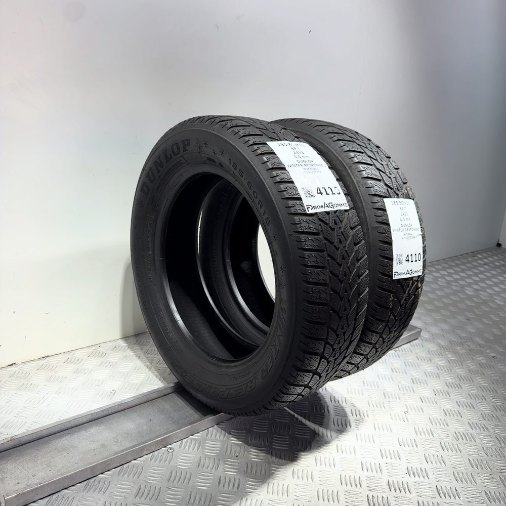 Gomme usate DUNLOP Winter Response 2 185/60 R15 84T – foto 07 | Prima Gomme DUNLOP Winter Response 2 185/60 R15 84T, dettaglio fotografico 7