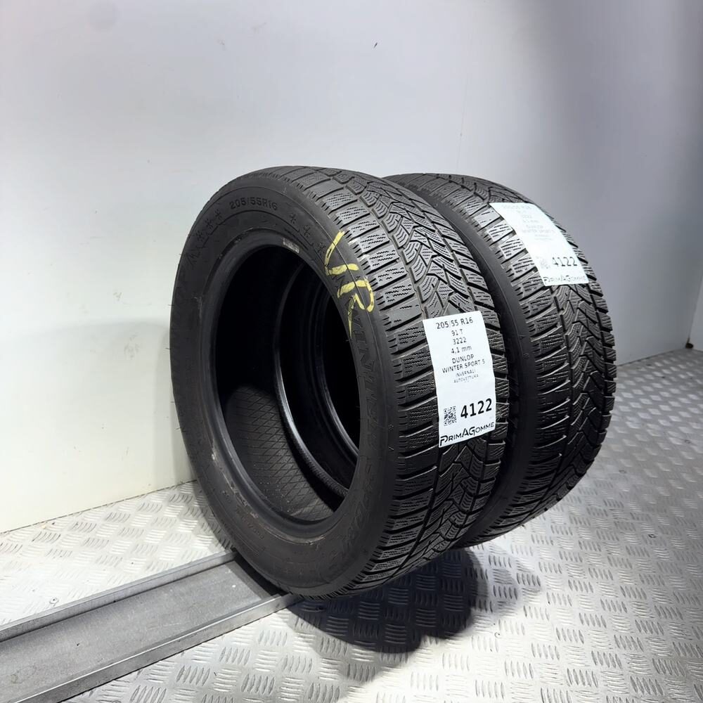 Gomme Usate 205 55 R16 91T Dunlop Winter Sport 5 Invernali | Gomme Usate | PrimaGomme.it DUNLOP Winter Sport 5 205/55 R16 91T, dettaglio fotografico 7