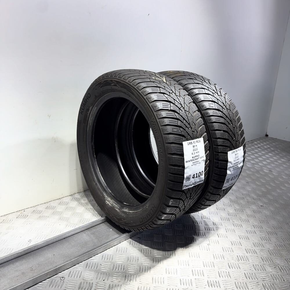 Gomme usate Kumho Wintercraft WP52 195/50 R16 88H – foto 07 | Prima Gomme Kumho Wintercraft WP52 195/50 R16 88H, dettaglio fotografico 7