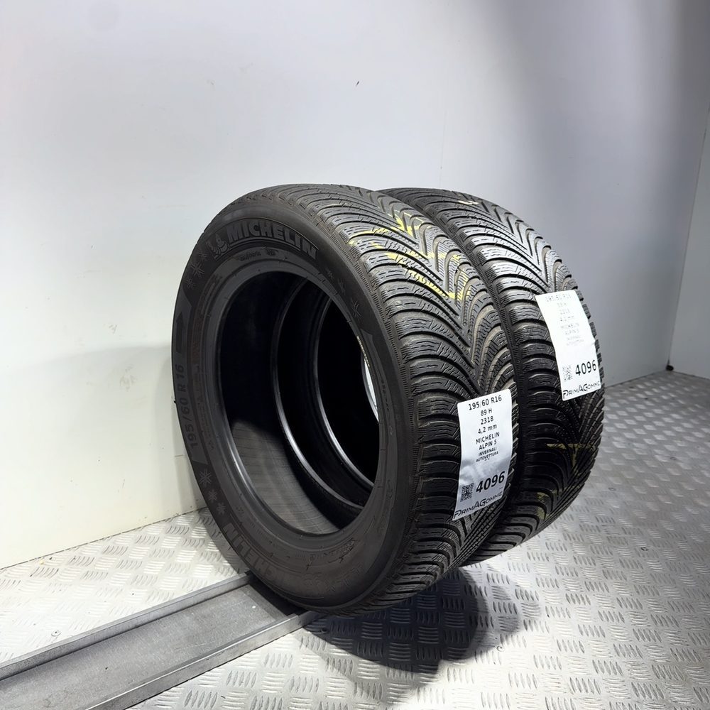 Gomme usate MICHELIN Alpin 5 195/60 R16 89H – foto 07 | Prima Gomme MICHELIN Alpin 5 195/60 R16 89H, dettaglio fotografico 7