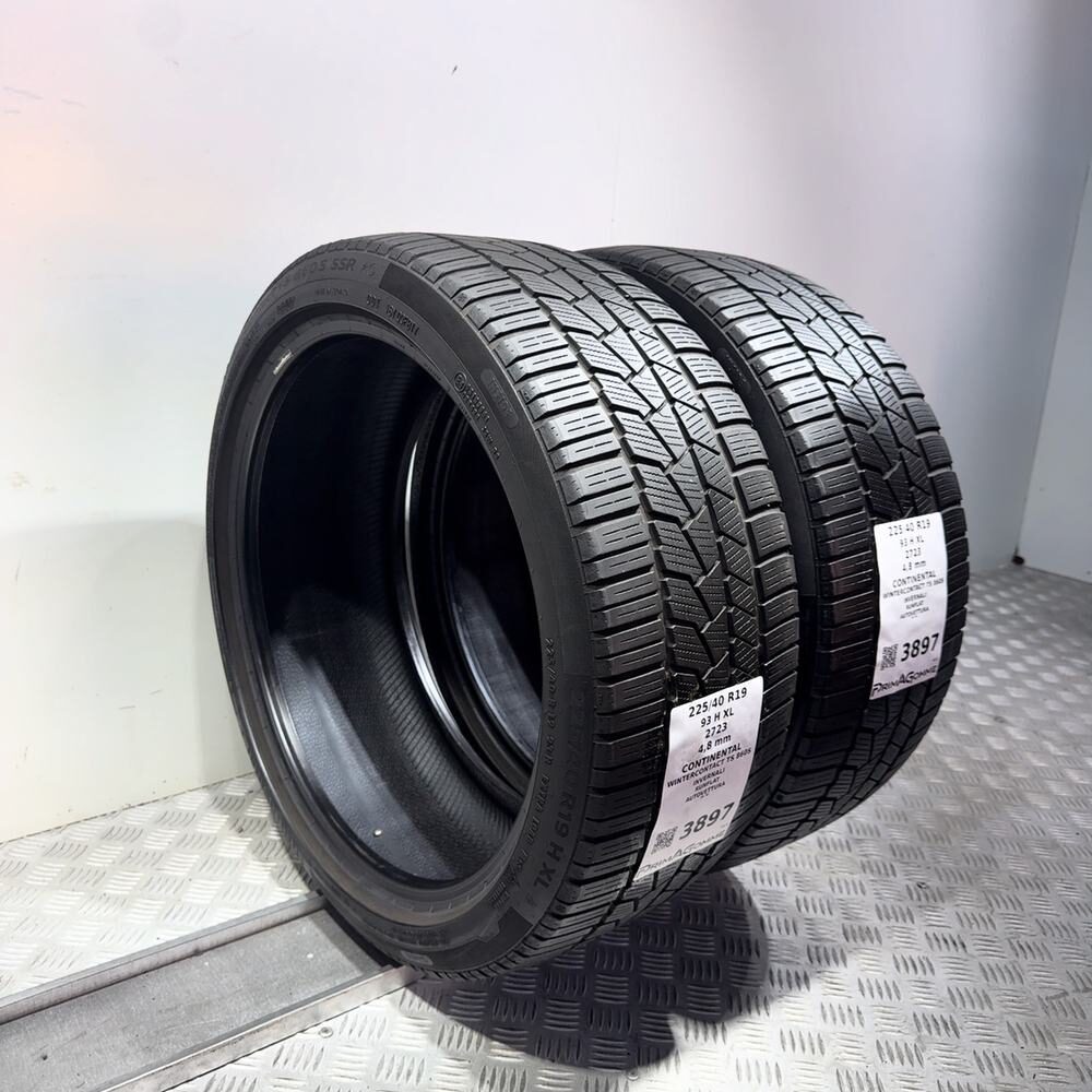 Gomme usate CONTINENTAL Wintercontact TS 860S 225/40 R19 93H – foto 07 | Prima Gomme CONTINENTAL Wintercontact TS 860S 225/40 R19 93H, dettaglio fotografico 7