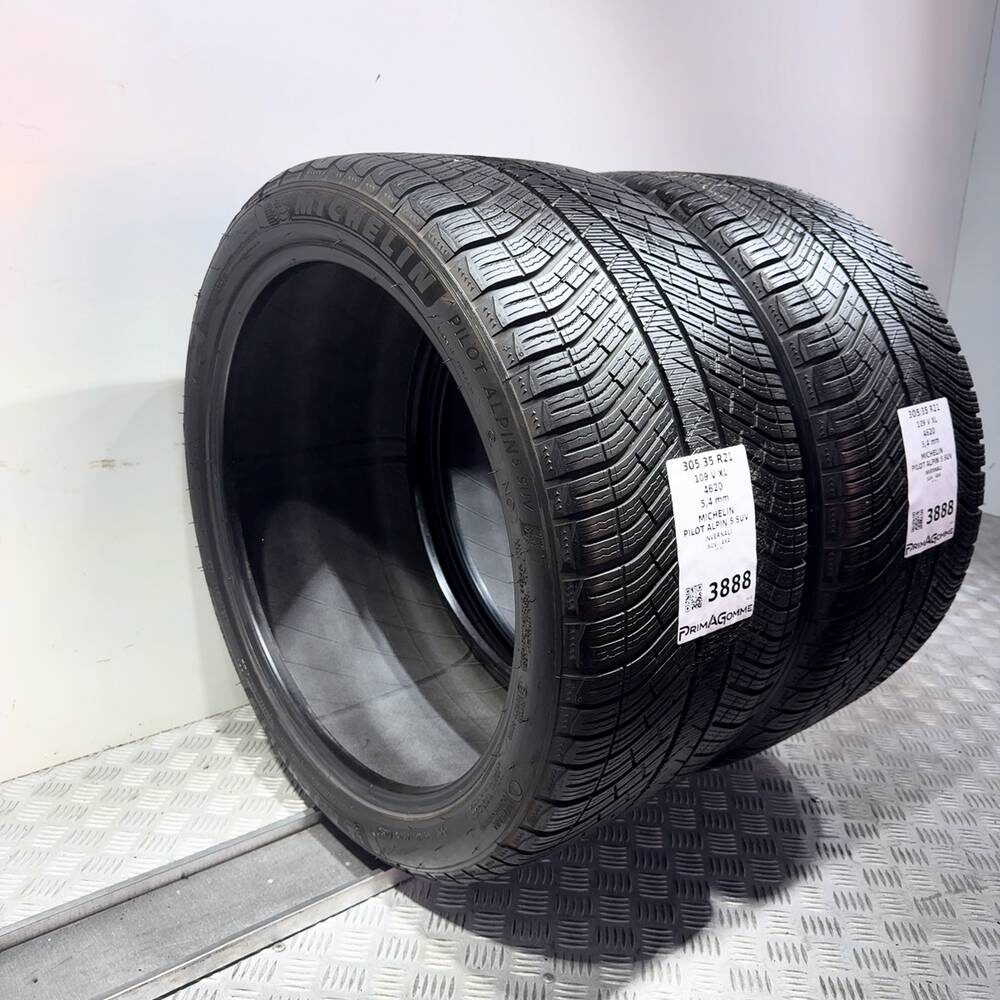 Gomme Usate 305 35 R21 109V XL Michelin Pilot Alpin 5 SUV 77% Invernali | Gomme Usate | PrimaGomme.it MICHELIN Pilot Alpin 5 SUV 305/35 R21 109V, dettaglio fotografico 7