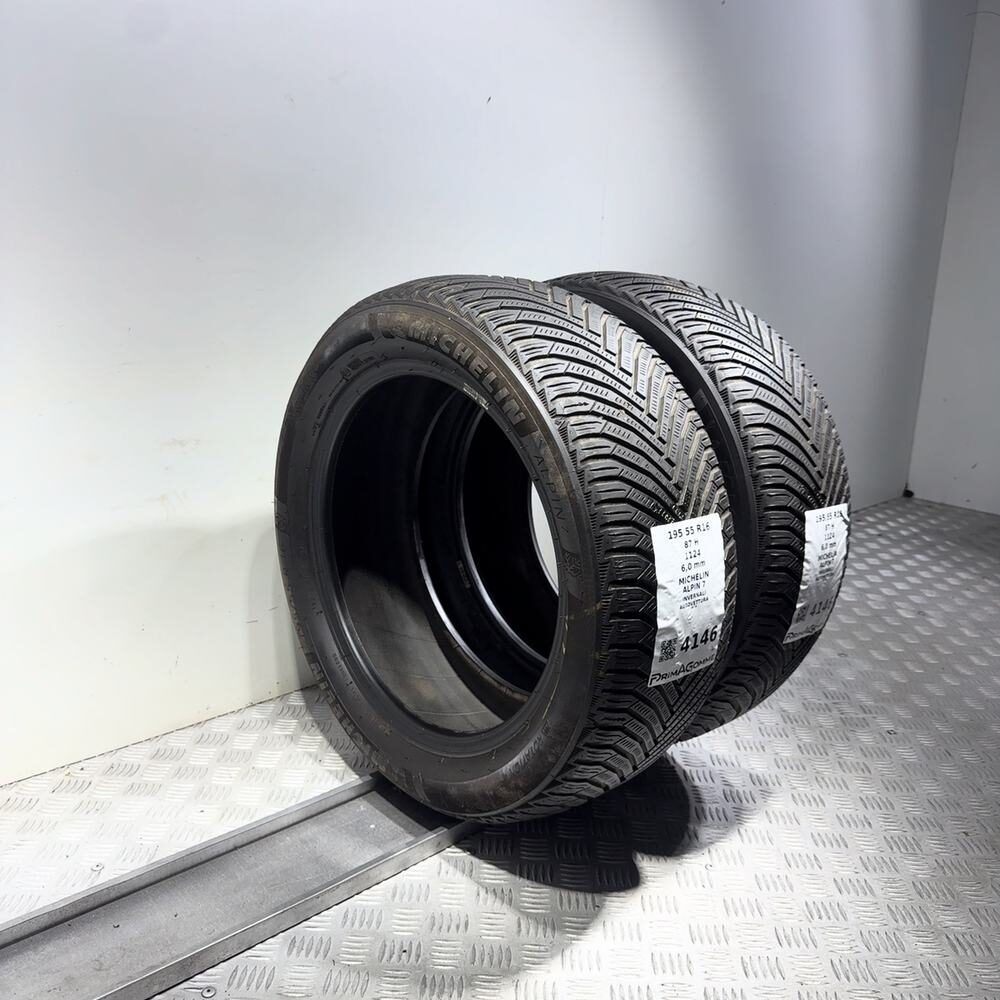 Gomme usate MICHELIN Alpin 7 195/55 R16 87H – foto 07 | Prima Gomme MICHELIN Alpin 7 195/55 R16 87H, dettaglio fotografico 7