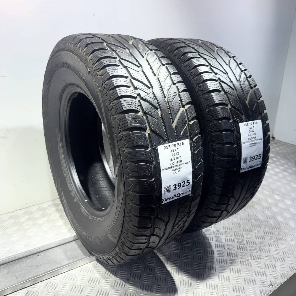 Gomme Usate 255 70 R16 111T Cooper Weather-Master Wsc Invernali | Gomme Usate | PrimaGomme.it COOPER Weather-Master WSC 255/70 R16 111T, dettaglio fotografico 7