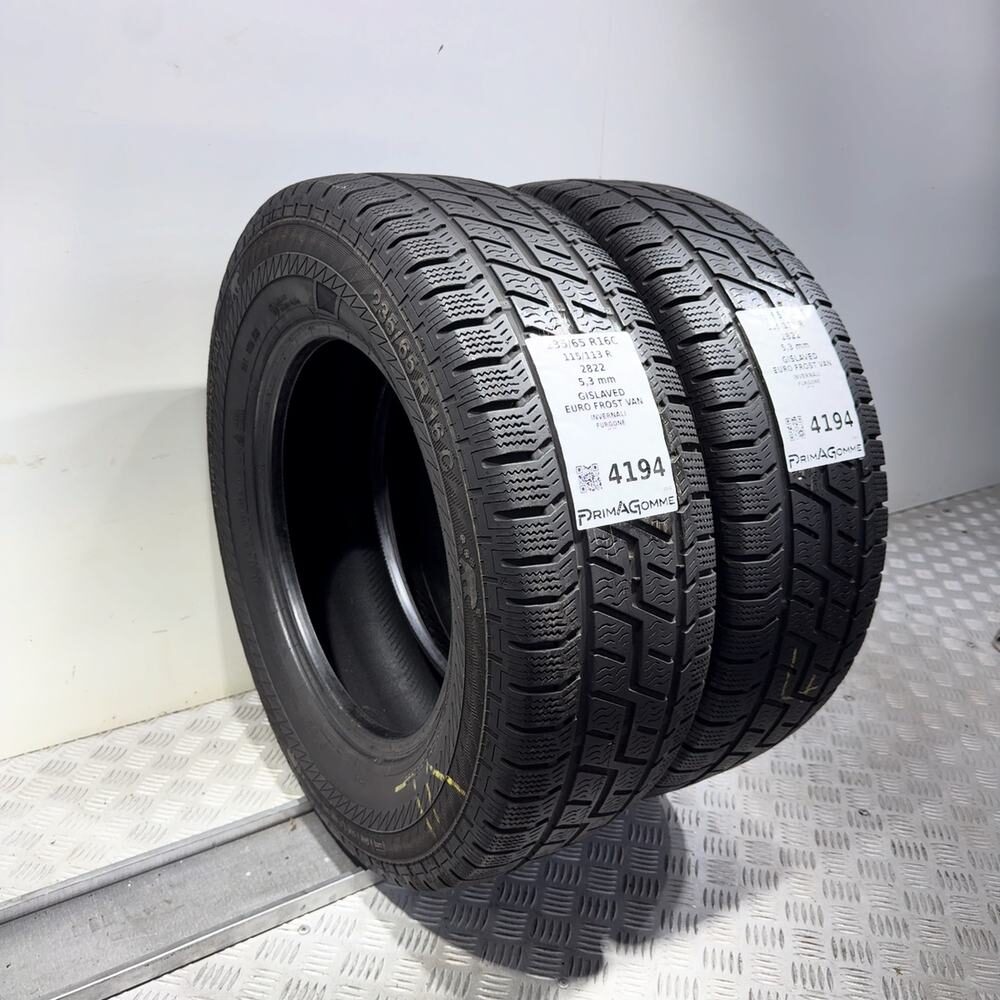 Gomme usate Gislaved Euro Frost Van 235/65 R16C 115/113R – foto 07 | Prima Gomme Gislaved Euro Frost Van 235/65 R16C 115/113R, dettaglio fotografico 7