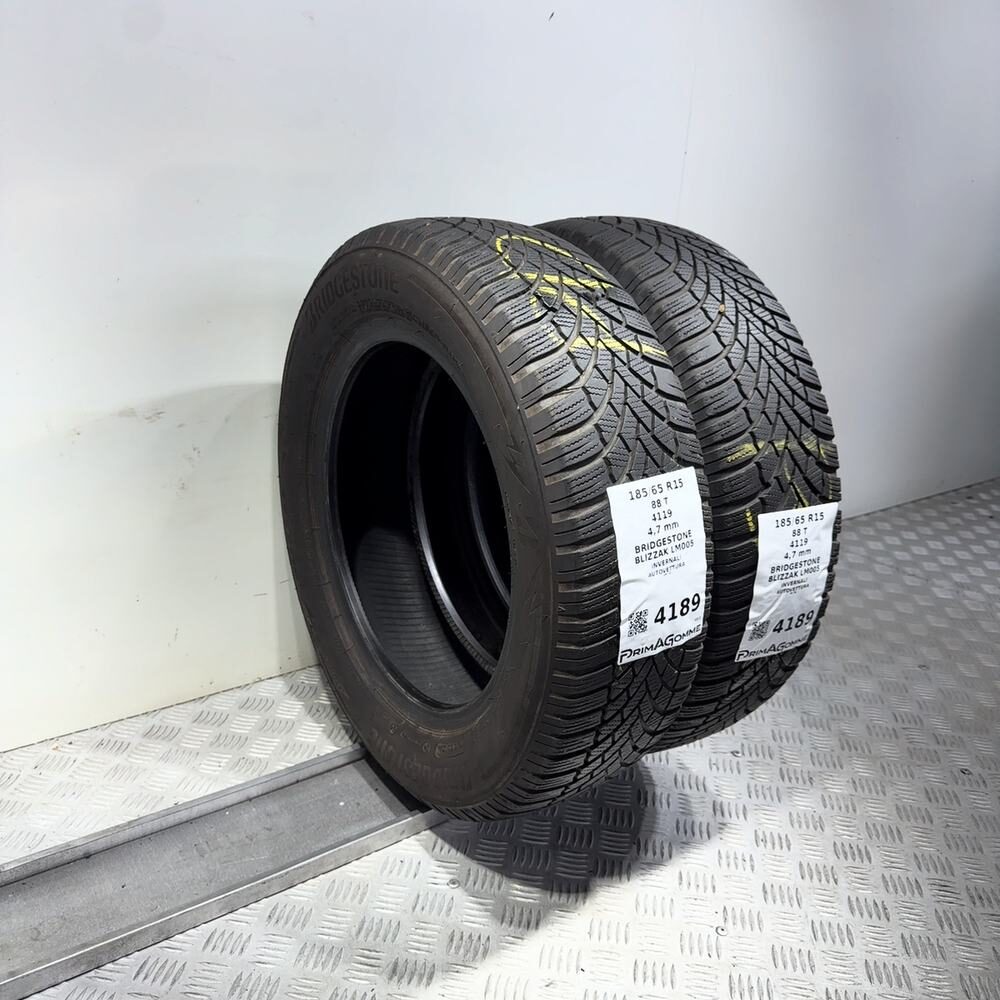 Gomme usate BRIDGESTONE Blizzak LM005 185/65 R15 88T – foto 07 | Prima Gomme BRIDGESTONE Blizzak LM005 185/65 R15 88T, dettaglio fotografico 7