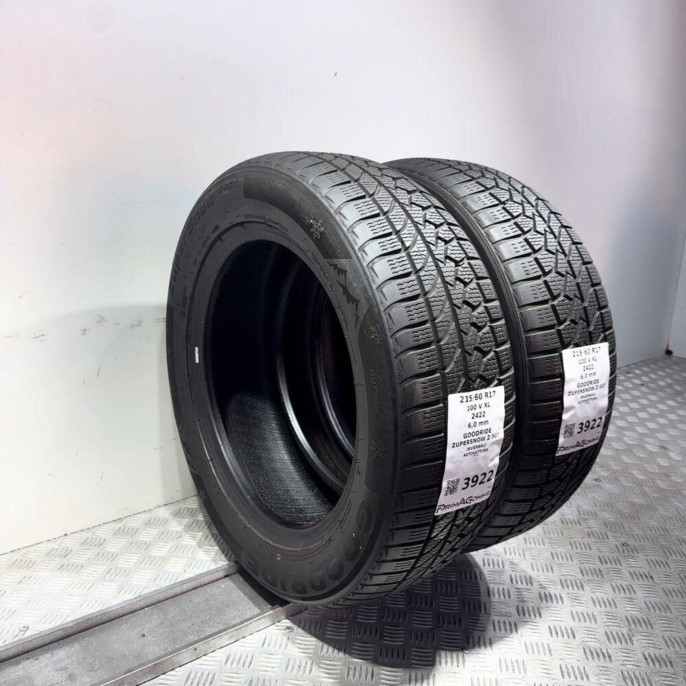Gomme usate GOODRIDE Zupersnow Z-507 215/60 R17 100V – foto 07 | Prima Gomme GOODRIDE Zupersnow Z-507 215/60 R17 100V, dettaglio fotografico 7