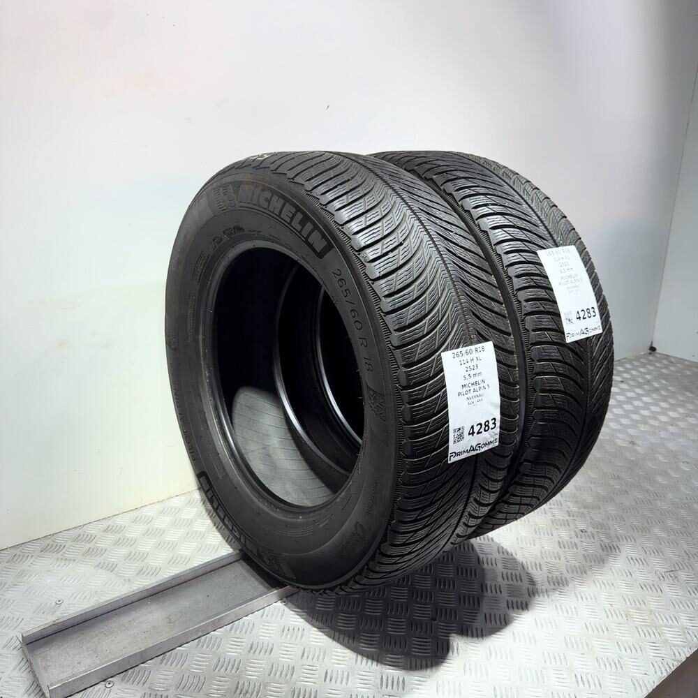 Gomme Usate 265 60 R18 114H XL Michelin Pilot Alpin 5 79% Invernali | Gomme Usate | PrimaGomme.it MICHELIN Pilot Alpin 5 265/60 R18 114H, dettaglio fotografico 7