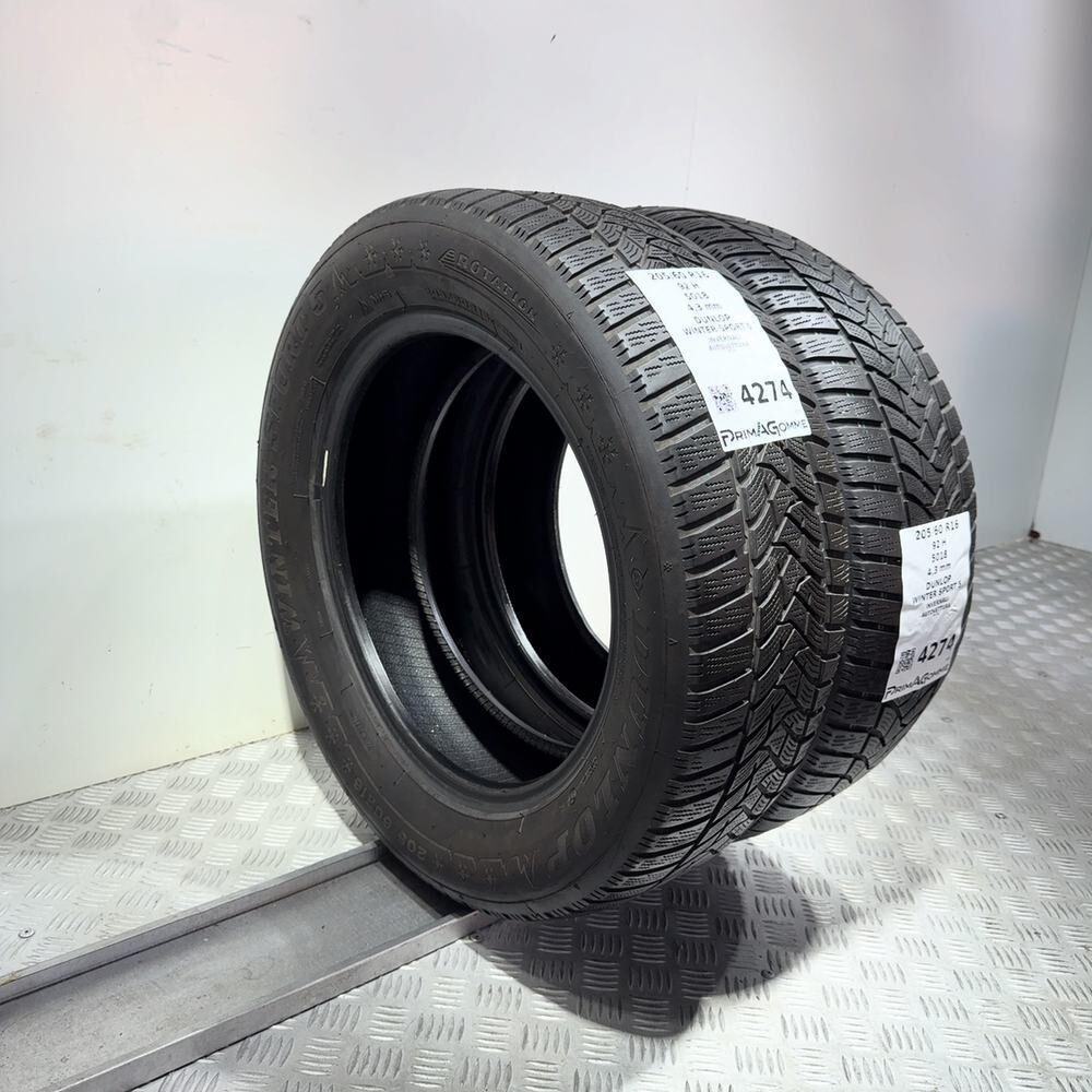 Gomme usate DUNLOP Winter Sport 5 205/60 R16 92H – foto 07 | Prima Gomme DUNLOP Winter Sport 5 205/60 R16 92H, dettaglio fotografico 7