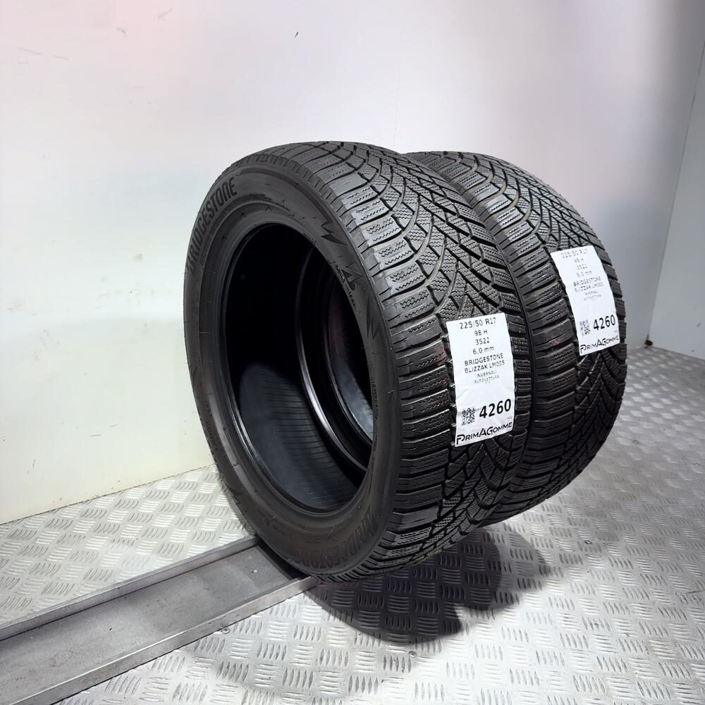 Gomme usate BRIDGESTONE Blizzak LM005 225/50 R17 98H – foto 07 | Prima Gomme BRIDGESTONE Blizzak LM005 225/50 R17 98H, dettaglio fotografico 7