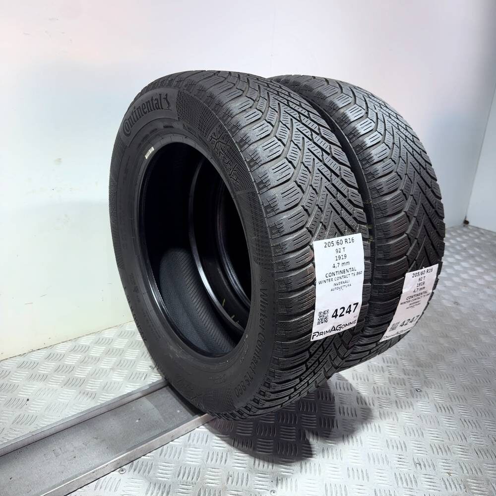 Gomme usate CONTINENTAL Winter Contact TS 860 205/60 R16 92T – foto 07 | Prima Gomme CONTINENTAL Winter Contact TS 860 205/60 R16 92T, dettaglio fotografico 7