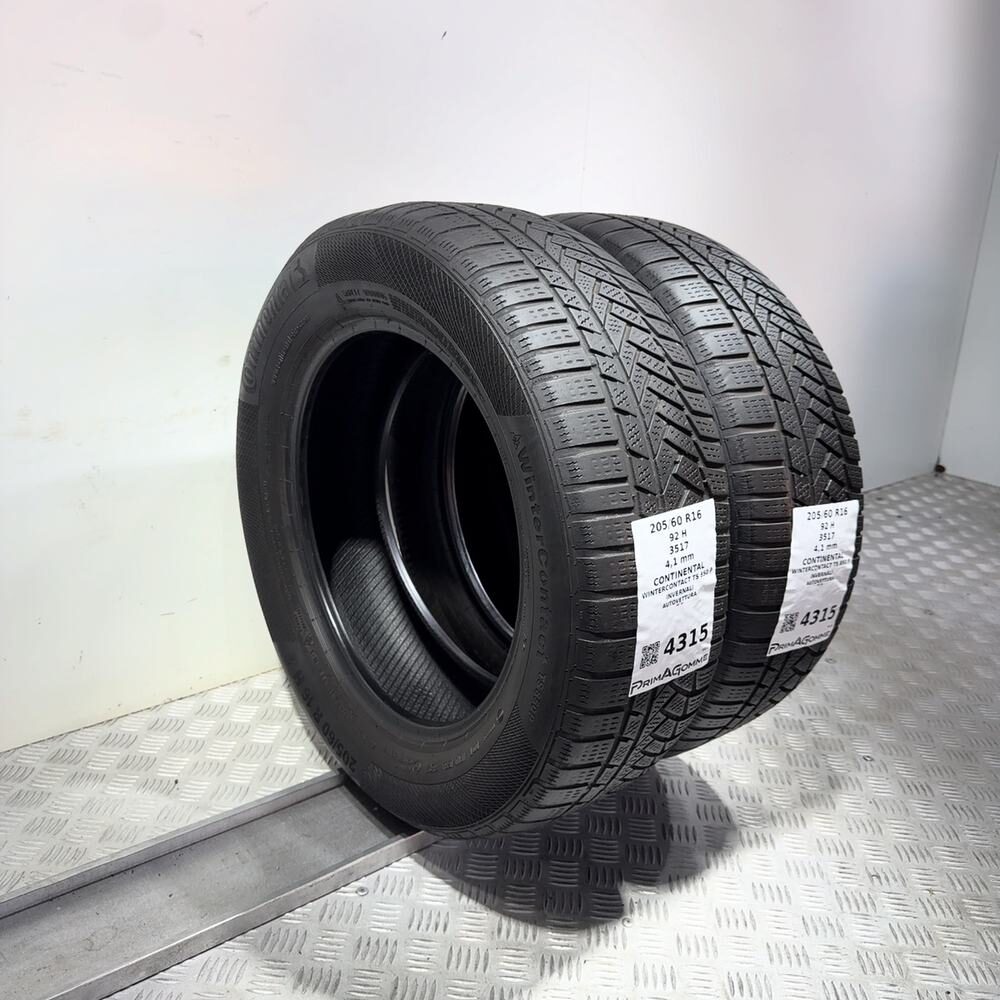 Gomme usate CONTINENTAL Wintercontact TS 850 P 205/60 R16 92H – foto 07 | Prima Gomme CONTINENTAL Wintercontact TS 850 P 205/60 R16 92H, dettaglio fotografico 7