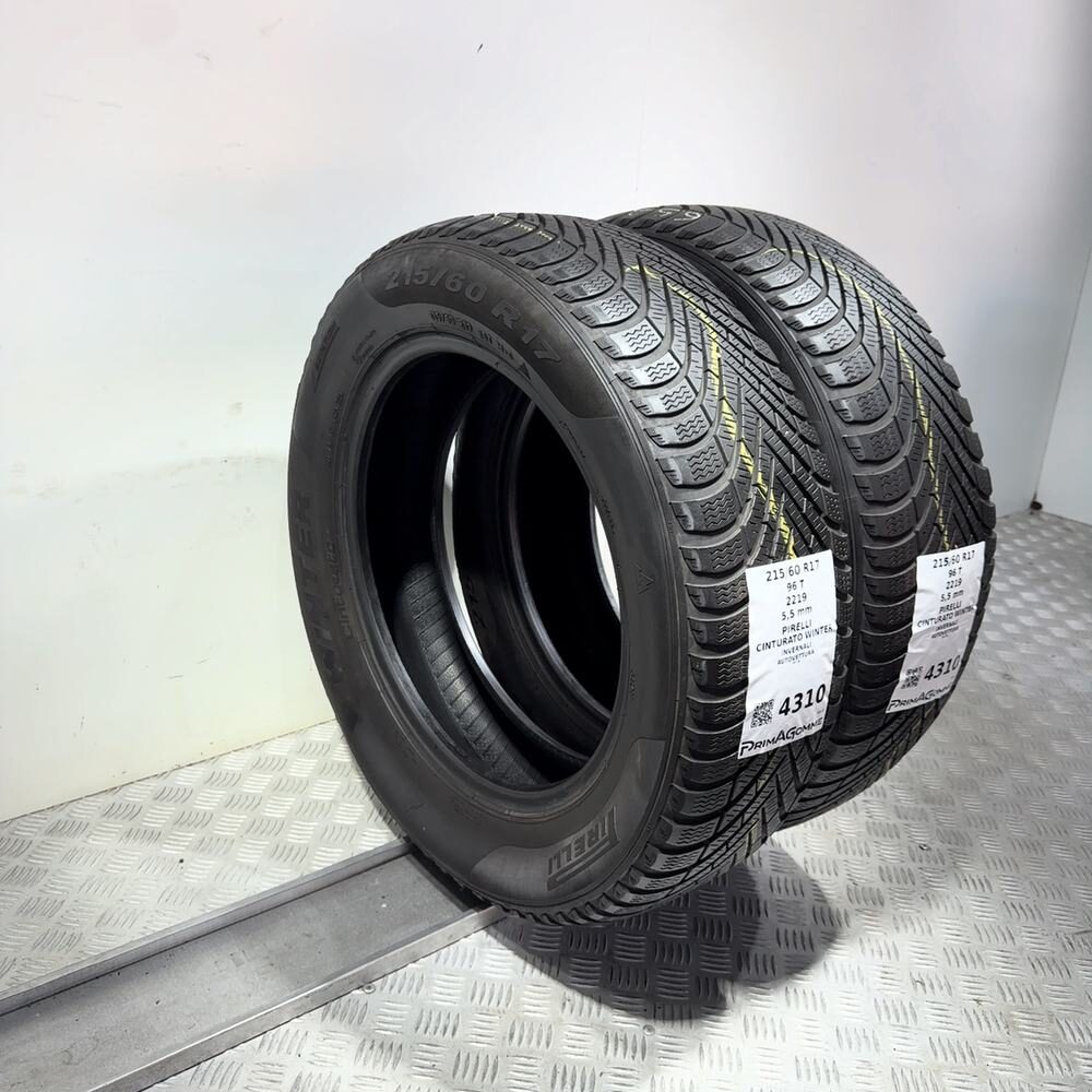 Gomme usate PIRELLI Cinturato Winter 215/60 R17 96T – foto 07 | Prima Gomme PIRELLI Cinturato Winter 215/60 R17 96T, dettaglio fotografico 7