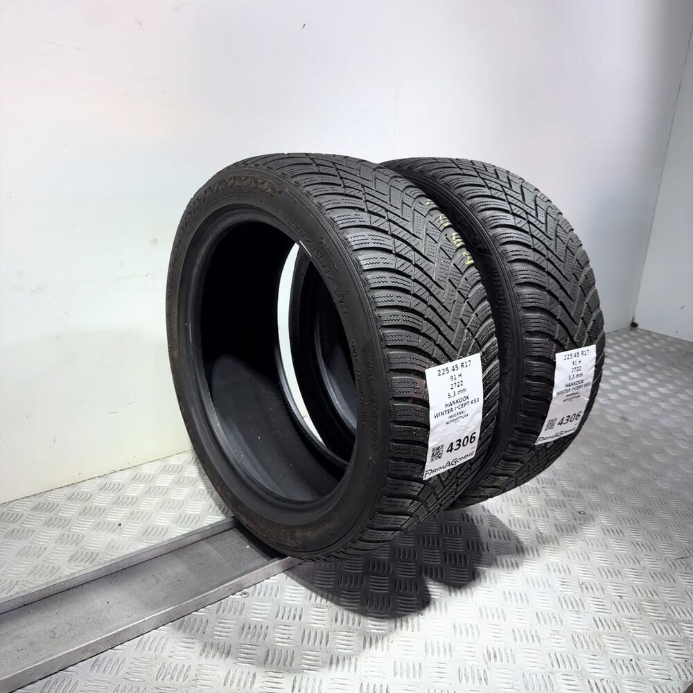 Gomme Usate 225 45 R17 91H Hankook Winter I*Cept RS3 76% Invernali | Gomme Usate | PrimaGomme.it HANKOOK Winter I*Cept RS3 225/45 R17 91H, dettaglio fotografico 7
