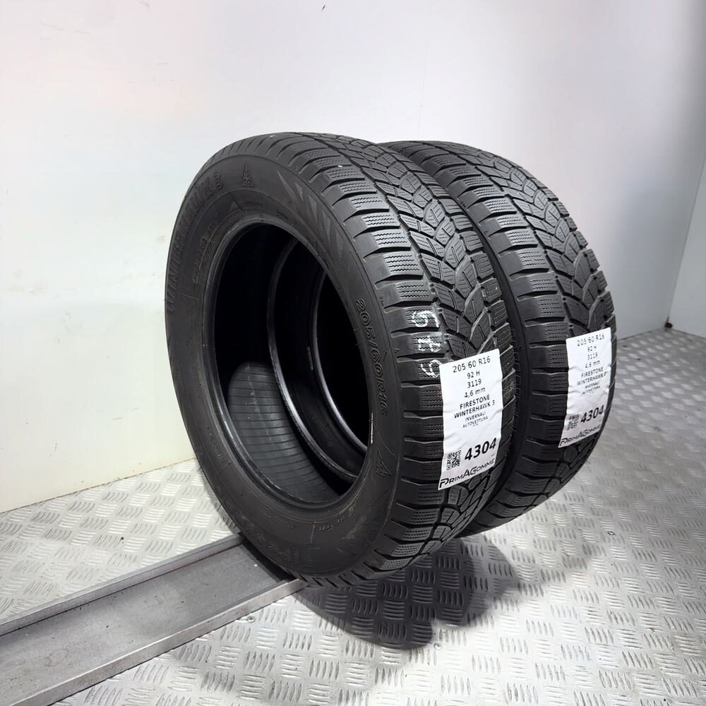 Gomme usate FIRESTONE Winterhawk 3 205/60 R16 92H – foto 07 | Prima Gomme FIRESTONE Winterhawk 3 205/60 R16 92H, dettaglio fotografico 7