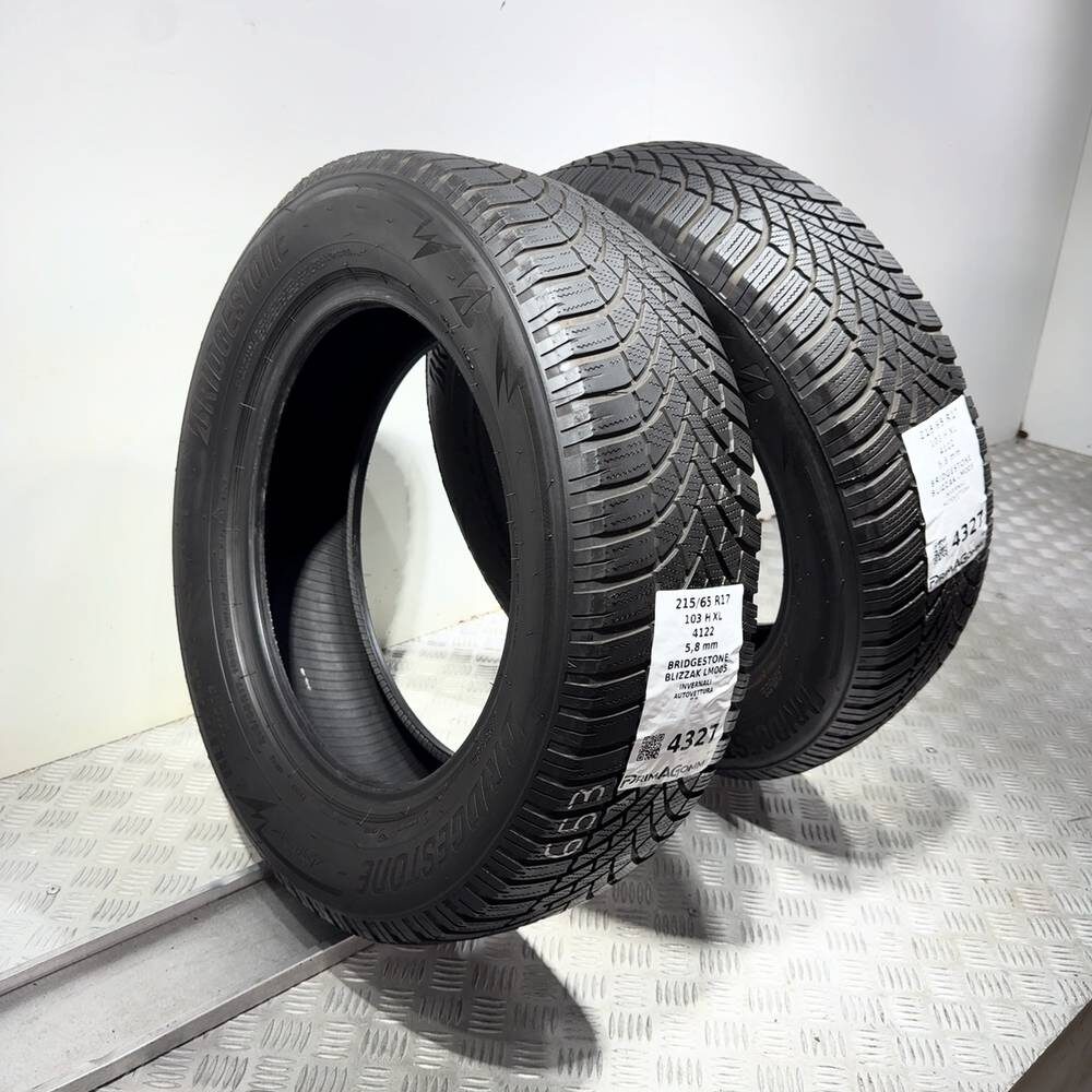 Gomme usate BRIDGESTONE Blizzak LM005 215/65 R17 103H – foto 07 | Prima Gomme BRIDGESTONE Blizzak LM005 215/65 R17 103H, dettaglio fotografico 7