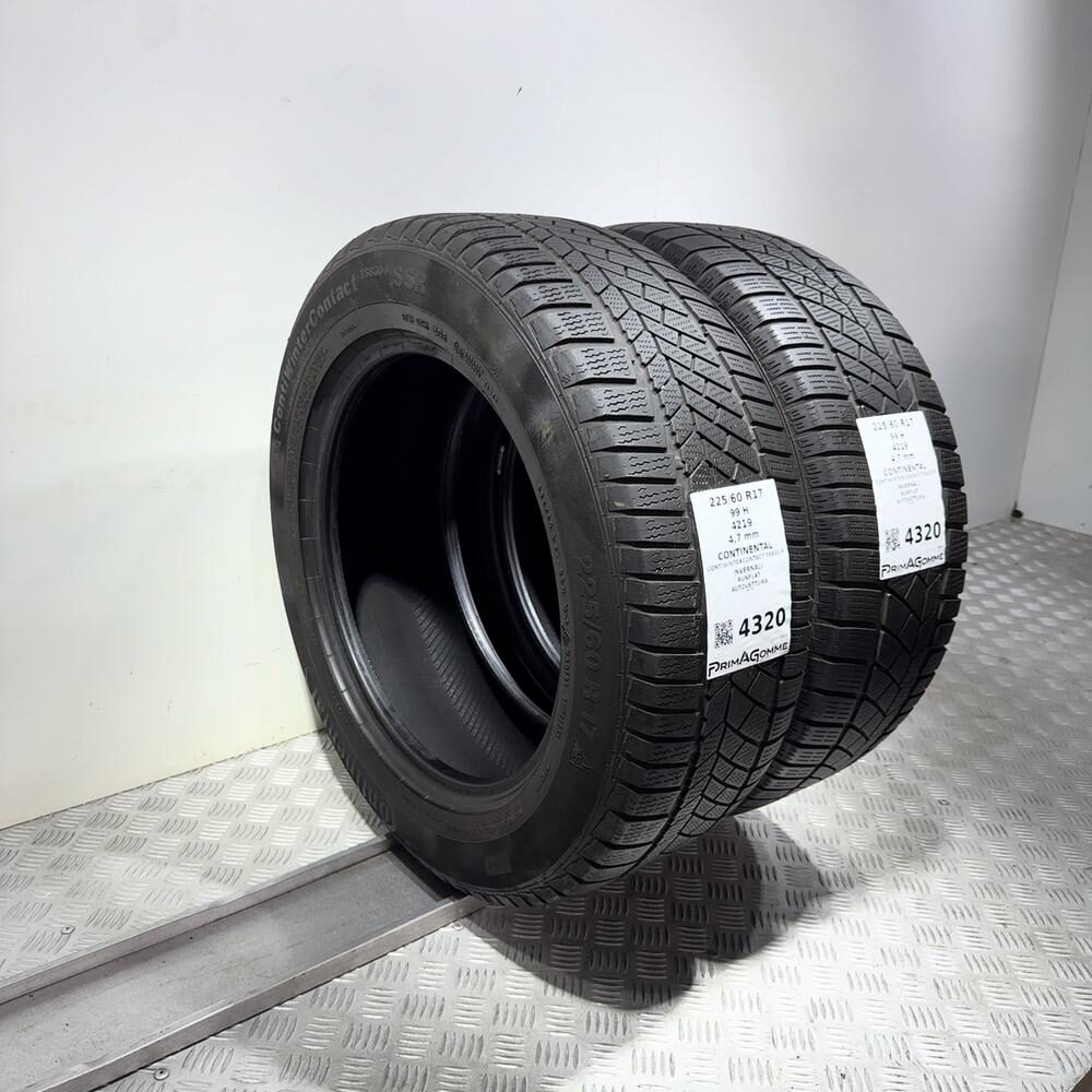 Gomme usate CONTINENTAL Contiwintercontact TS830 P 225/60 R17 99H – foto 07 | Prima Gomme CONTINENTAL Contiwintercontact TS830 P 225/60 R17 99H, dettaglio fotografico 7