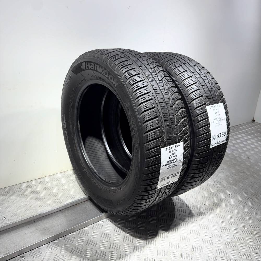 Gomme Usate 215 60 R16 XL 99H Hankook Winter I*Cept Evo2 Invernali | Gomme Usate | PrimaGomme.it HANKOOK Winter I*Cept Evo2 215/60 R16 99H, dettaglio fotografico 7
