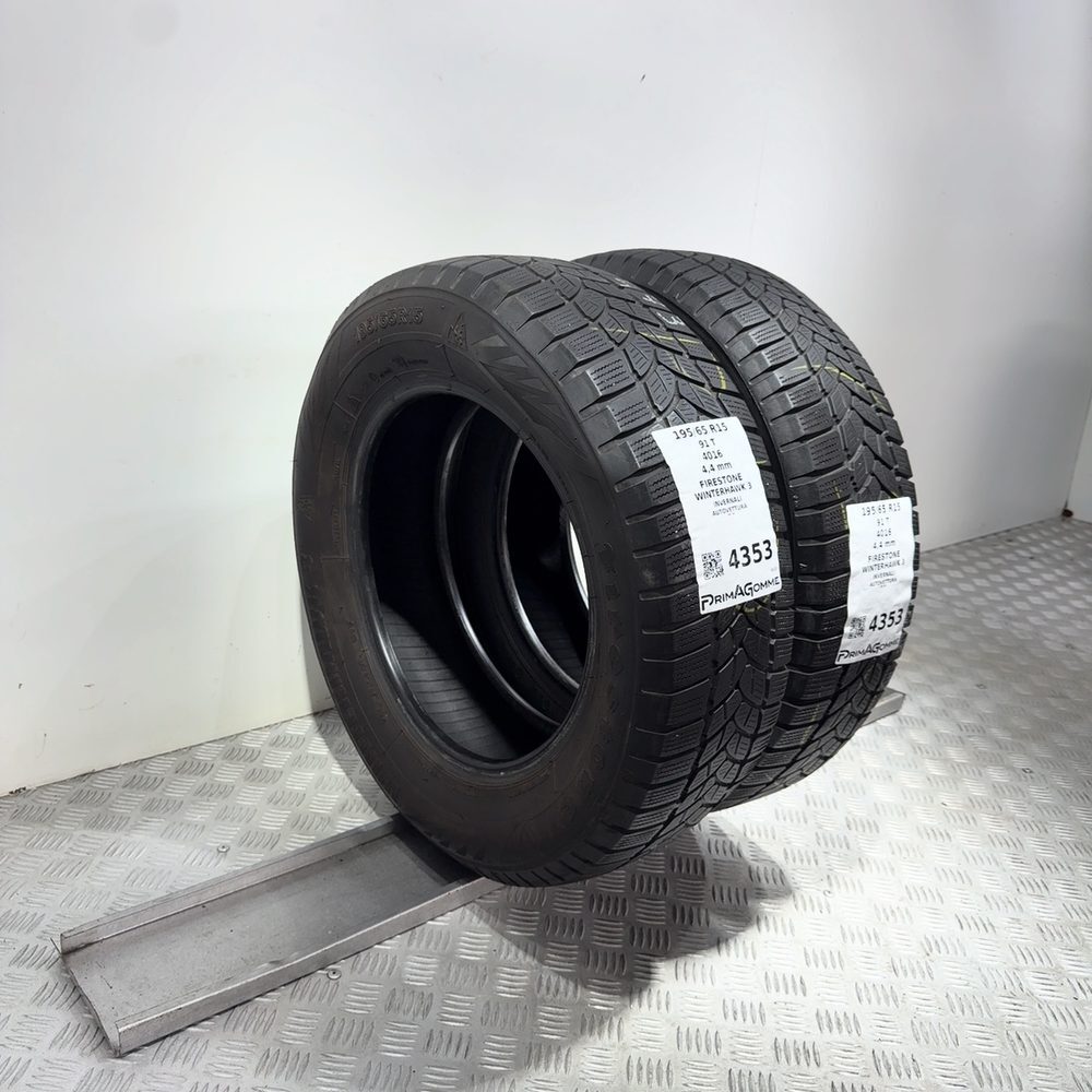 Gomme usate FIRESTONE Winterhawk 3 195/65 R15 91T – foto 07 | Prima Gomme FIRESTONE Winterhawk 3 195/65 R15 91T, dettaglio fotografico 7