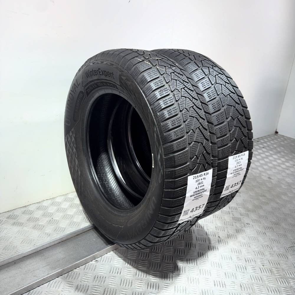 Gomme usate UNIROYAL Winterexpert 215/65 R16 102H – foto 07 | Prima Gomme UNIROYAL Winterexpert 215/65 R16 102H, dettaglio fotografico 7