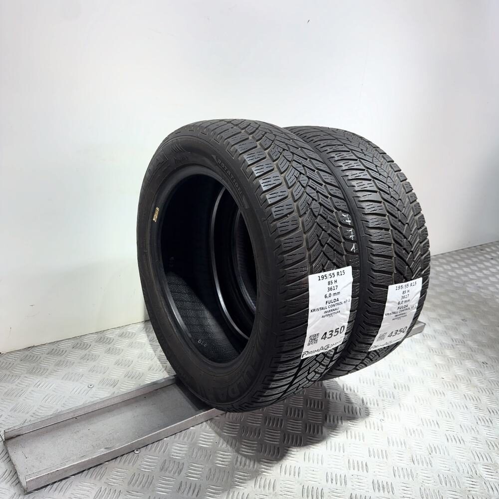 Gomme Usate 195 55 R15 85H Fulda Kristall Control HP 2 86% Invernali | Gomme Usate | PrimaGomme.it FULDA Kristall Control HP 2 195/55 R15 85H, dettaglio fotografico 7