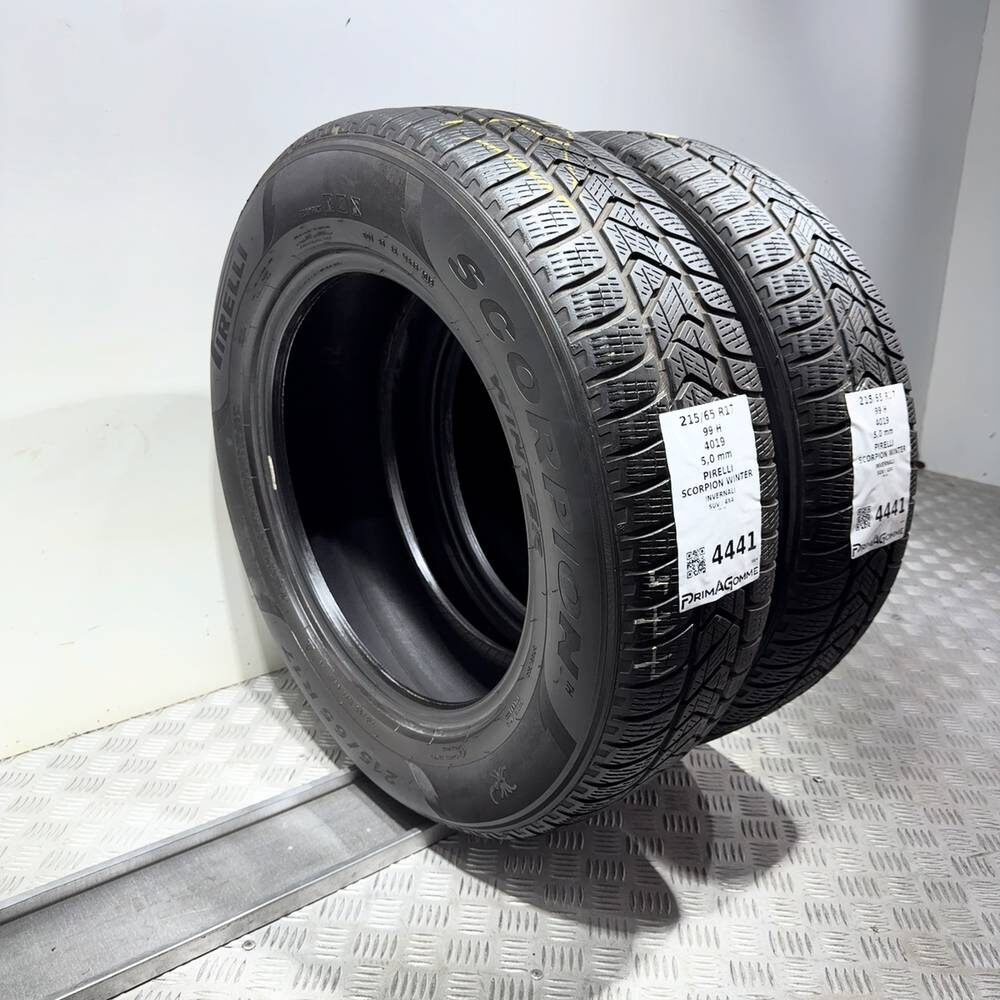 Gomme Usate 215 65 R17 99H Pirelli Scorpion Winter 71% Invernali | Gomme Usate | PrimaGomme.it PIRELLI Scorpion Winter 215/65 R17 99H, dettaglio fotografico 7