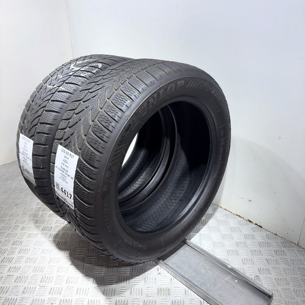 Gomme Usate 225 50 R17 94H Dunlop SP Winter Sport 4D RunFlat Invernali | Gomme Usate | PrimaGomme.it DUNLOP SP Winter Sport 4D 225/50 R17 94H, dettaglio fotografico 7