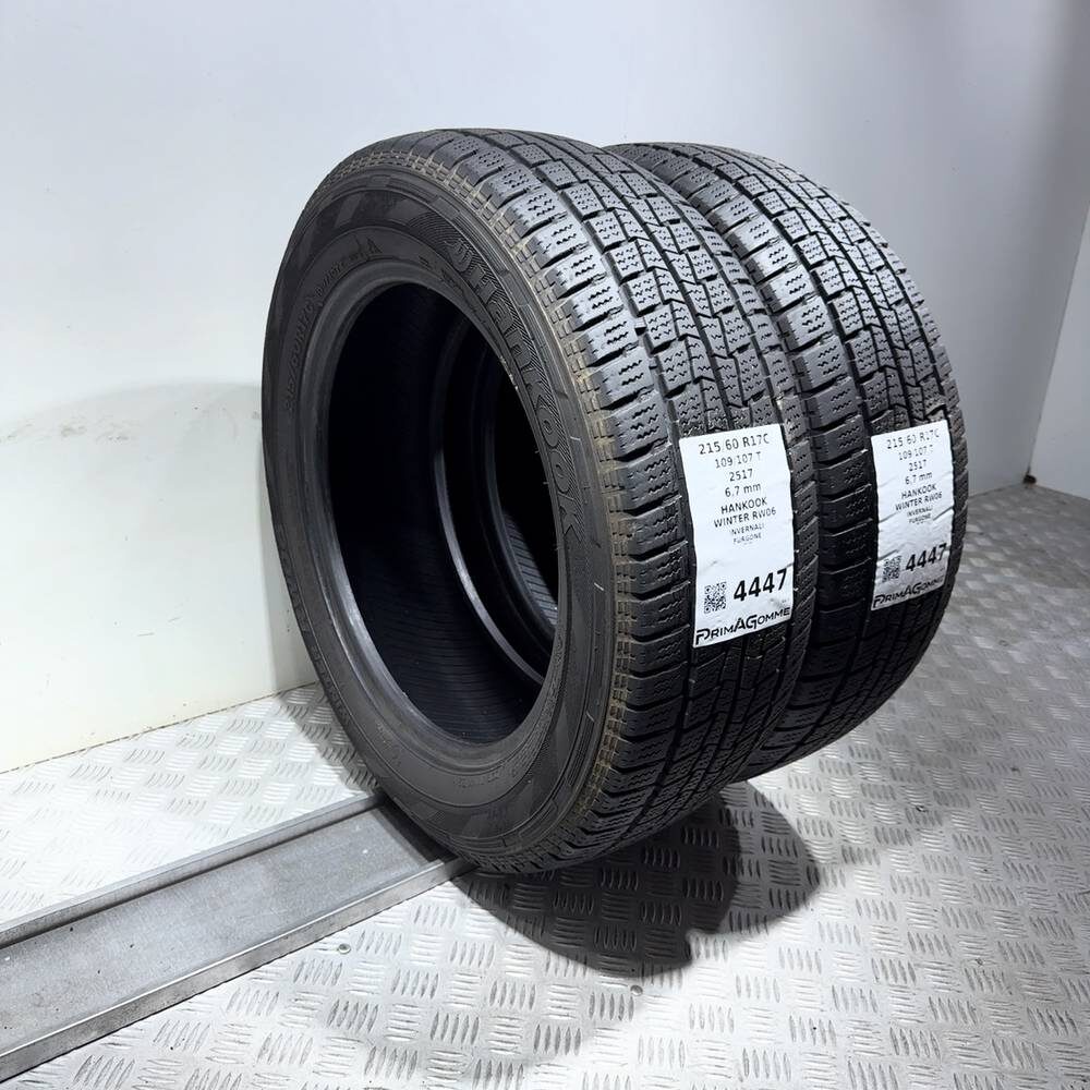 Gomme Usate 215 60 R17C 109/107T Hankook Winter RW06 96% Invernali | Gomme Usate | PrimaGomme.it HANKOOK Winter RW06 215/60 R17C 109/107T, dettaglio fotografico 7