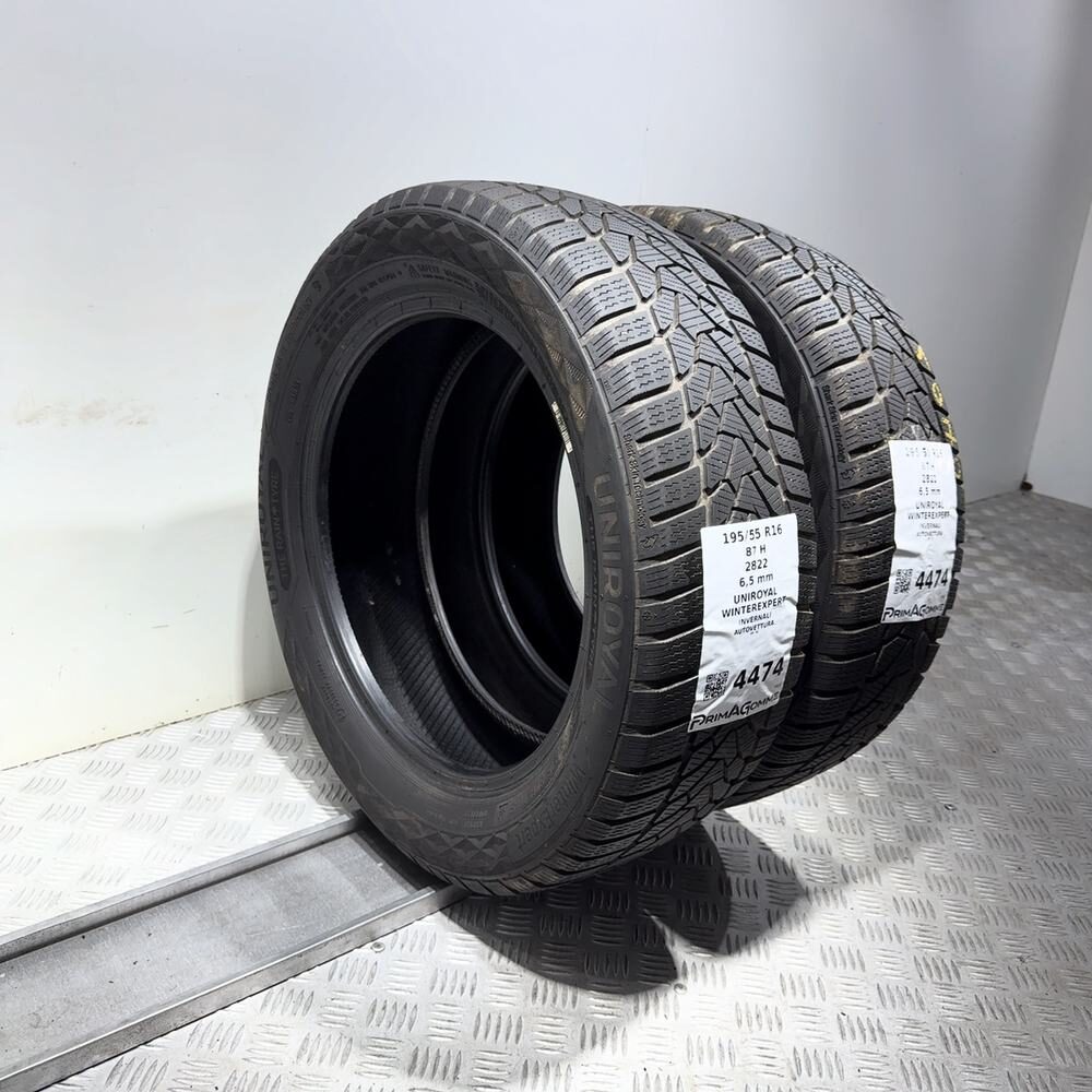 Gomme Usate 195 55 R16 87H Uniroyal Winterexpert 93% Invernali | Gomme Usate | PrimaGomme.it UNIROYAL Winterexpert 195/55 R16 87H, dettaglio fotografico 7