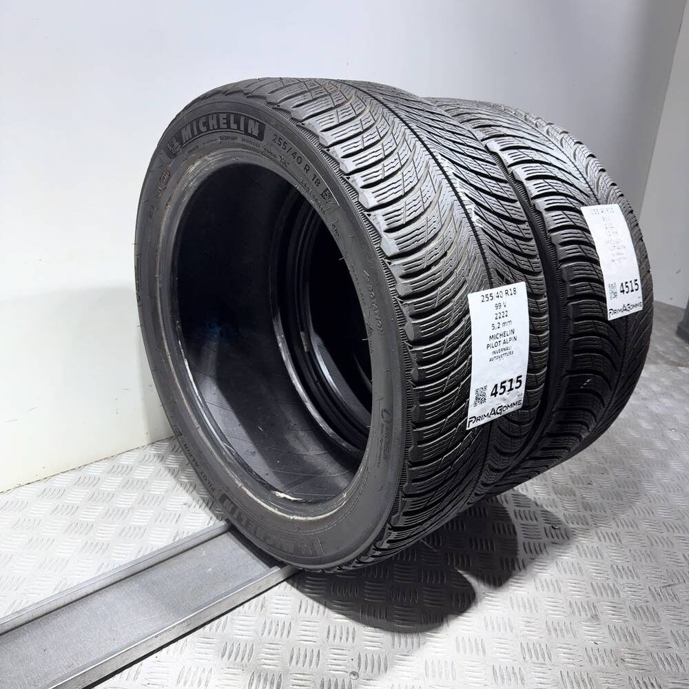 Gomme Usate 255 40 R18 99V Michelin Pilot Alpin 74% Invernali | Gomme Usate | PrimaGomme.it MICHELIN Pilot Alpin 255/40 R18 99V, dettaglio fotografico 7