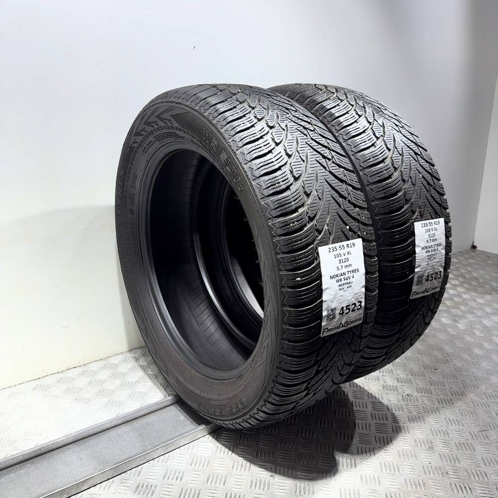 Gomme Usate 235 55 R19 105V XL Nokian Tyres WR SUV 4 81% Invernali | Gomme Usate | PrimaGomme.it Nokian Tyres WR SUV 4 235/55 R19 105V, dettaglio fotografico 7