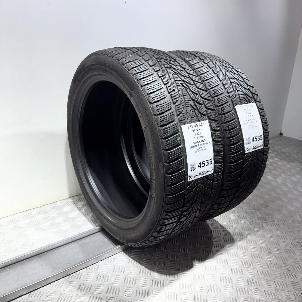 Gomme Usate 235 45 R18 98V XL Nankang Winter Activa 4 Invernali | Gomme Usate | PrimaGomme.it NANKANG Winter Activa 4 235/45 R18 98V, dettaglio fotografico 7