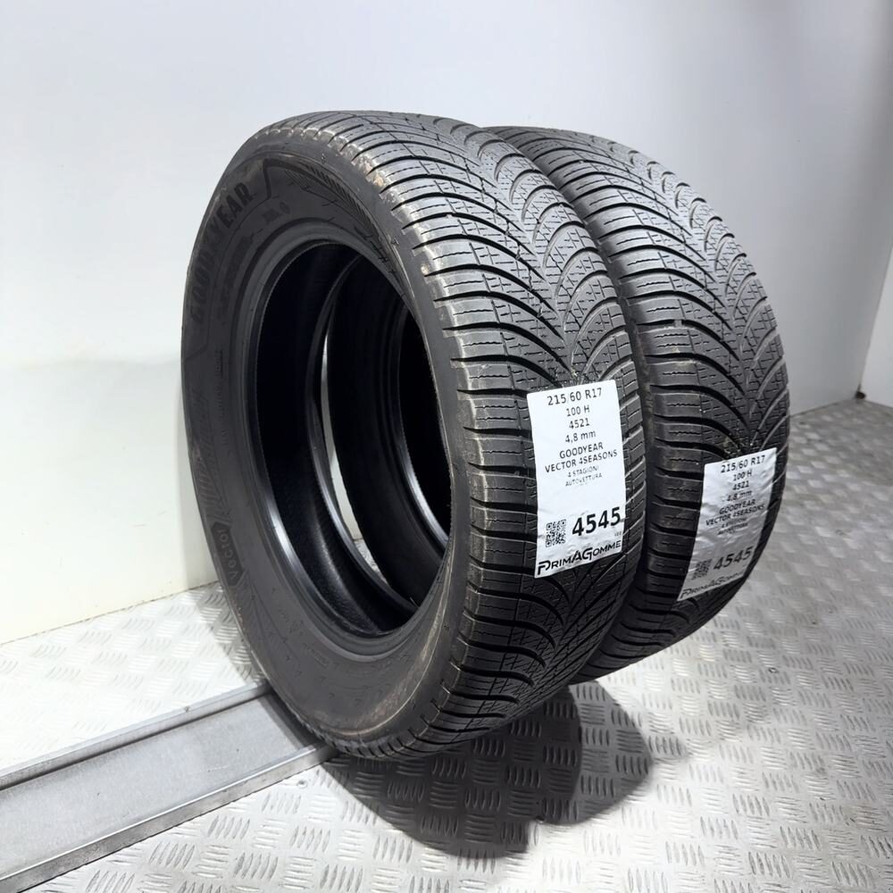 Gomme Usate 215 60 R17 100H Goodyear Vector 4Seasons 4 Stagioni | Gomme Usate | PrimaGomme.it GOODYEAR Vector 4Seasons 215/60 R17 100H, dettaglio fotografico 7